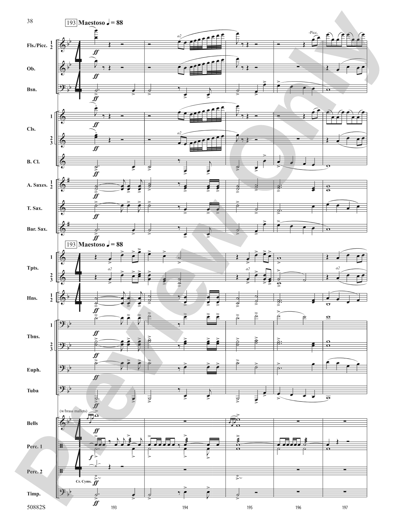 Pacific Crest: Concert Band Conductor Score & Parts