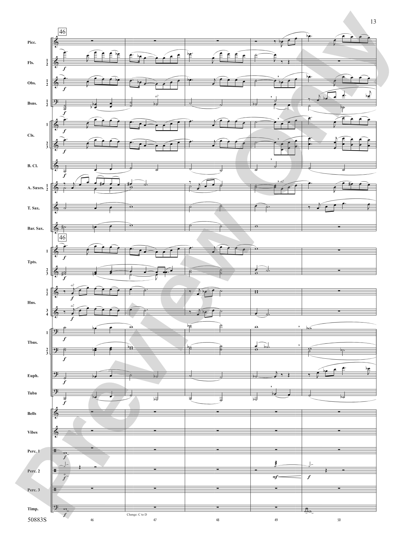 The Ascent from Darkness: Concert Band Conductor Score & Parts