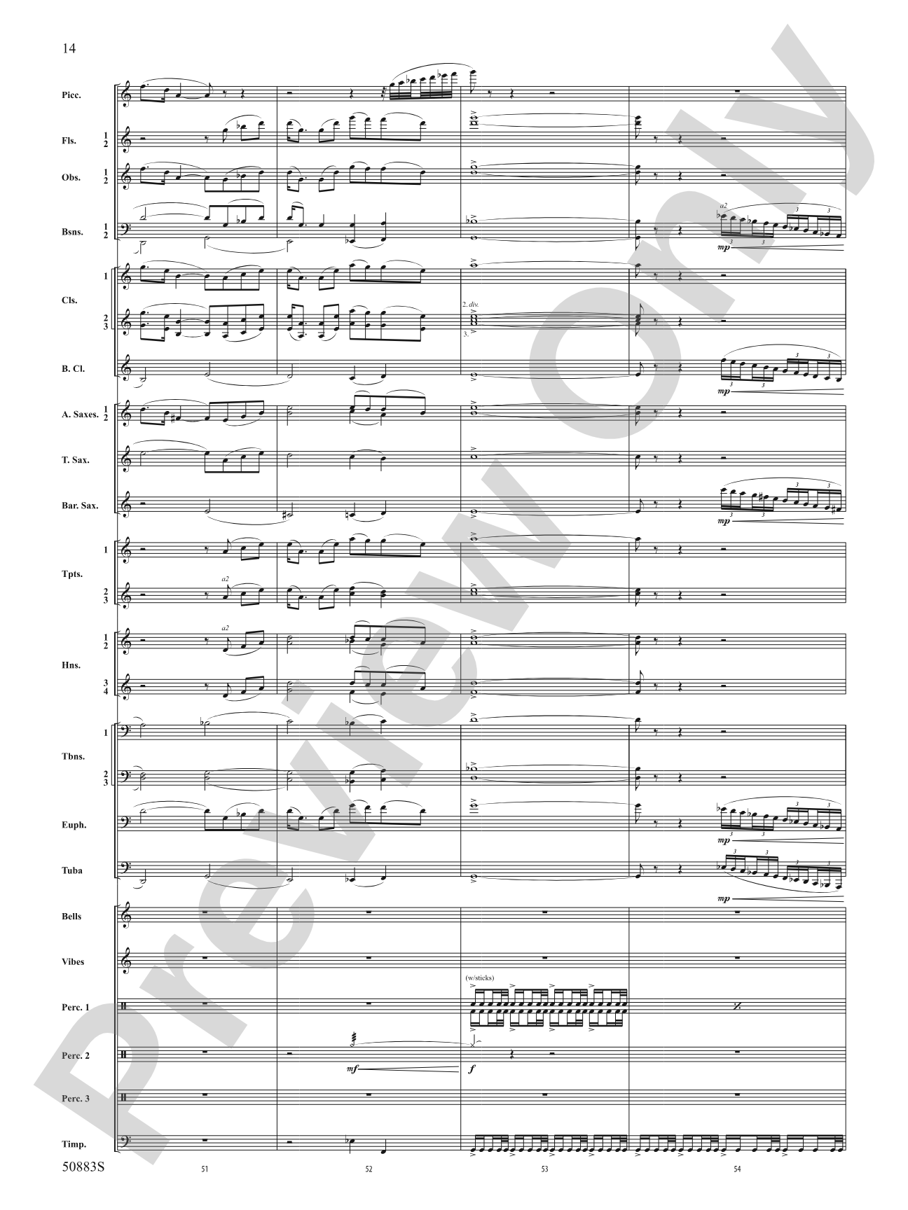 The Ascent from Darkness: Concert Band Conductor Score & Parts
