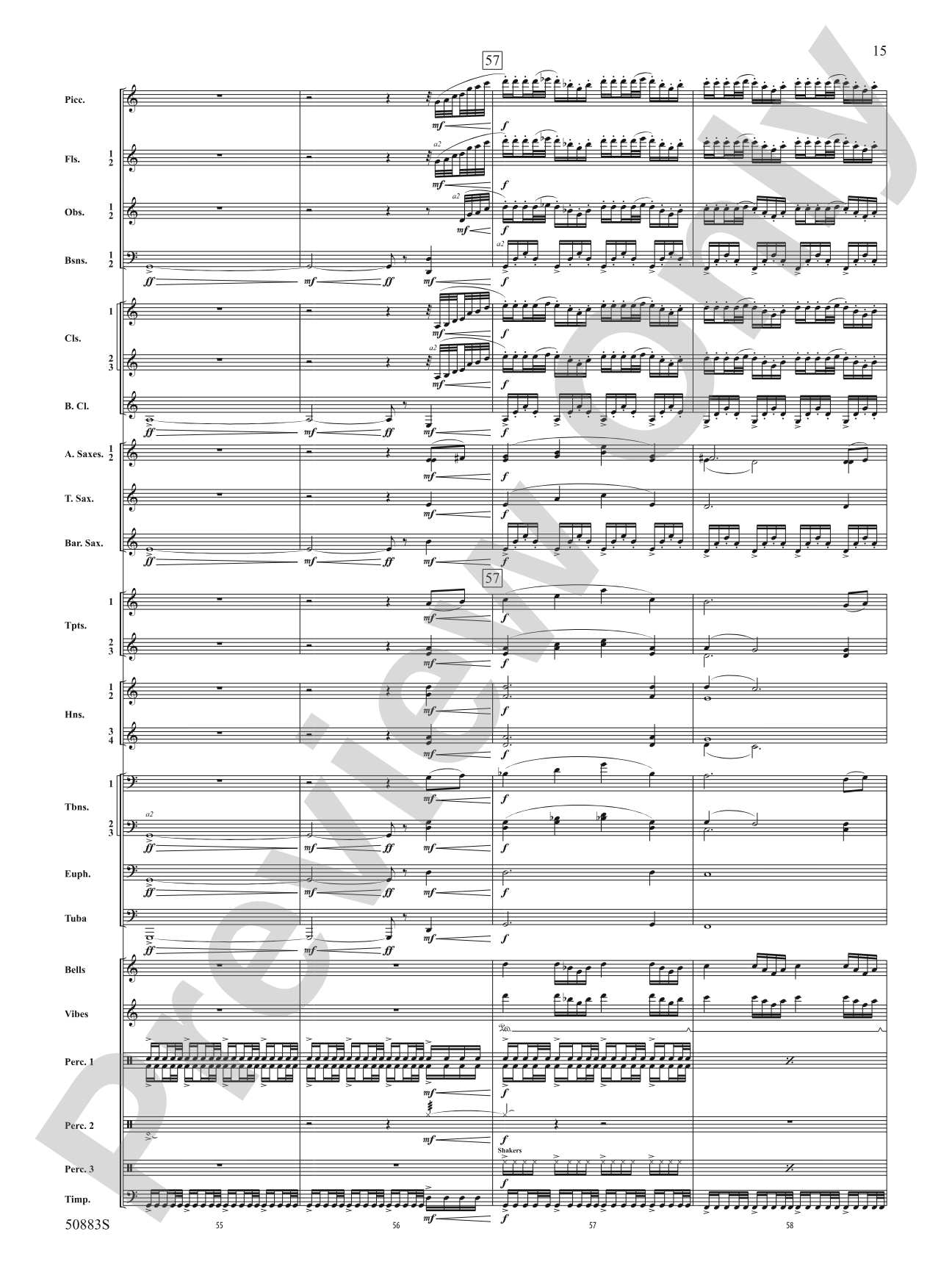 The Ascent from Darkness: Concert Band Conductor Score & Parts