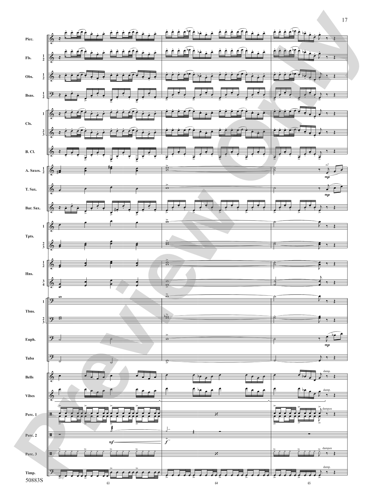 The Ascent from Darkness: Concert Band Conductor Score & Parts