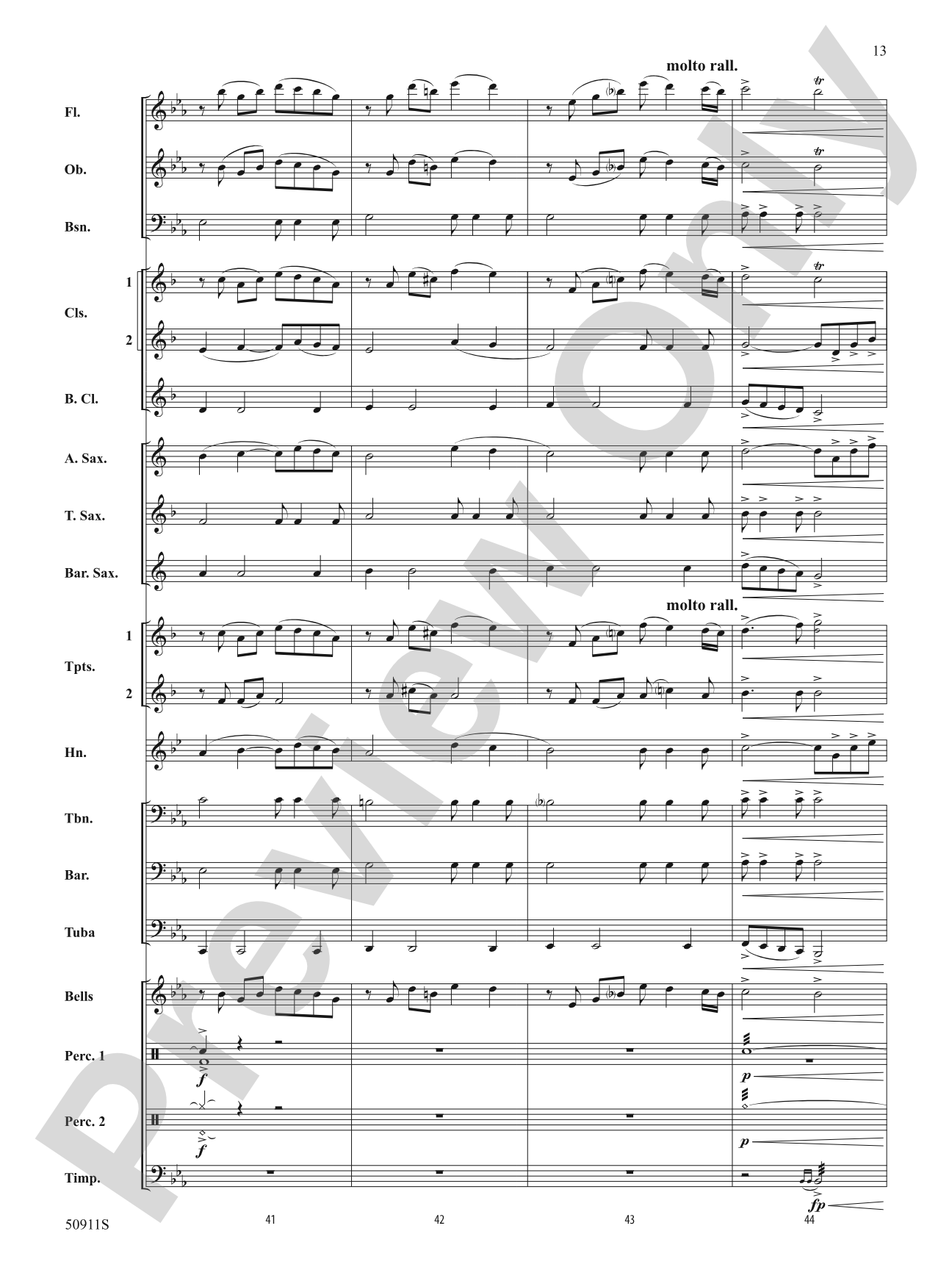 Looking Up: Concert Band Conductor Score & Parts