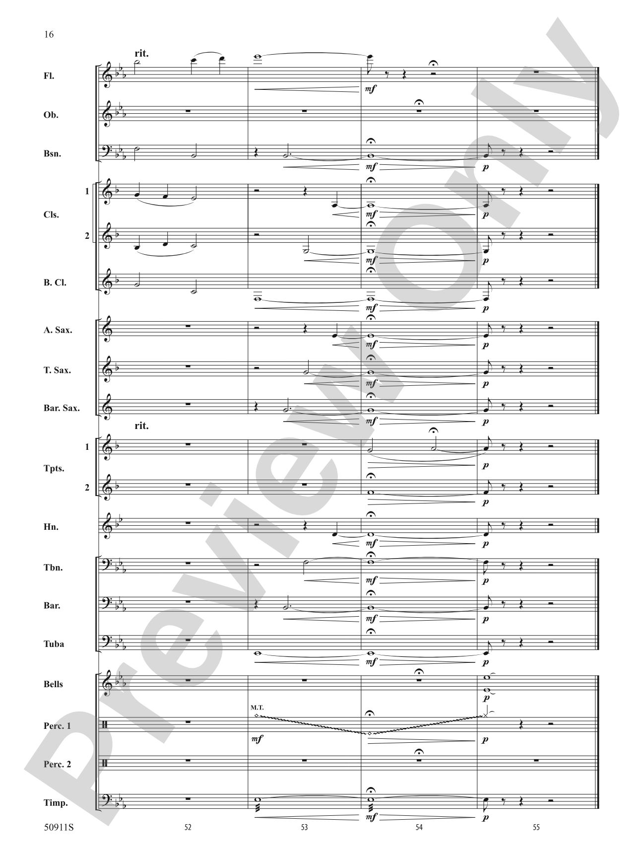 Looking Up: Concert Band Conductor Score & Parts
