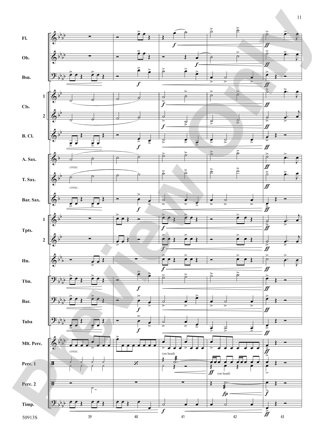 The Strait of Messina: Concert Band Conductor Score & Parts