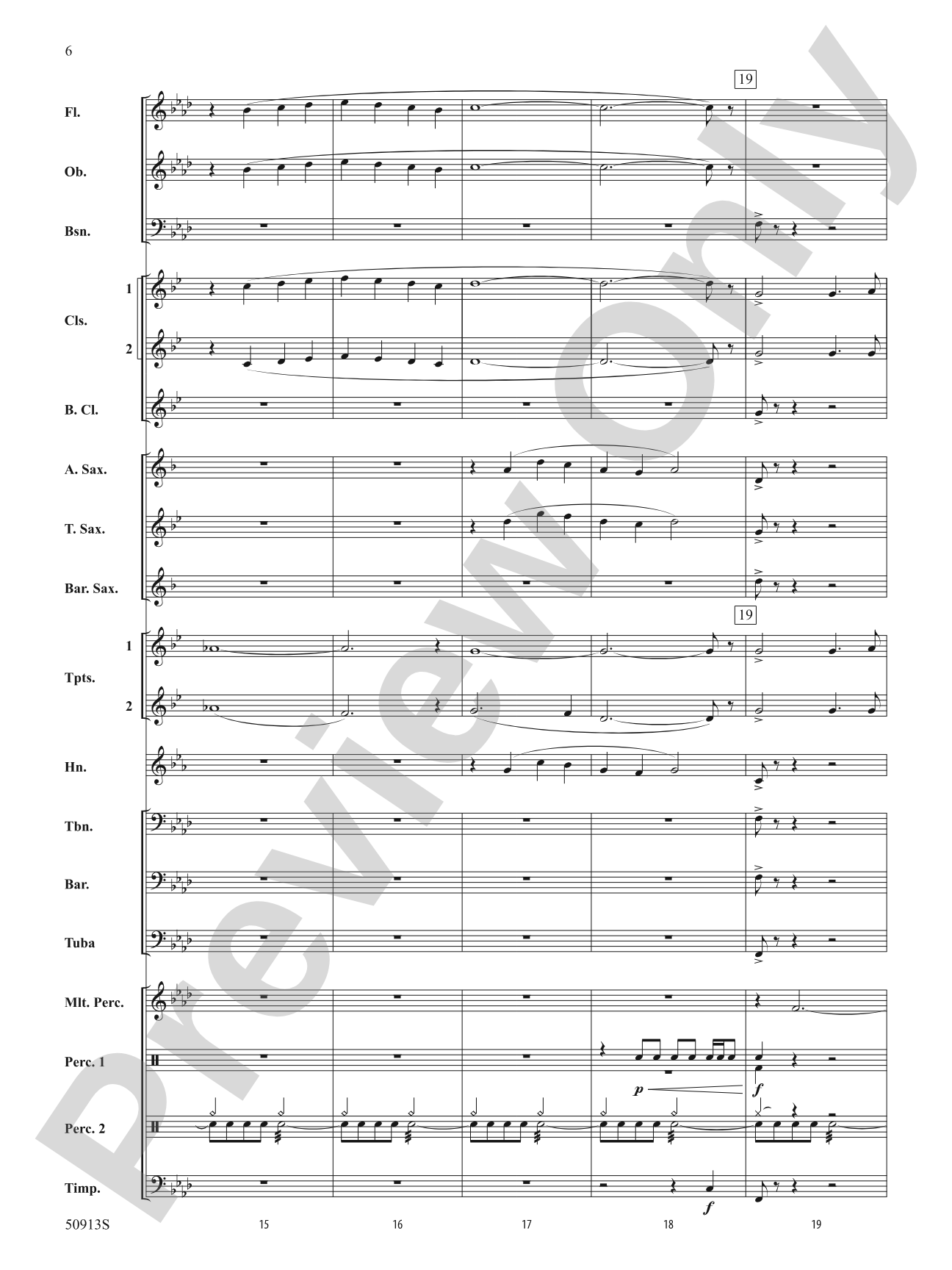 The Strait of Messina: Concert Band Conductor Score & Parts