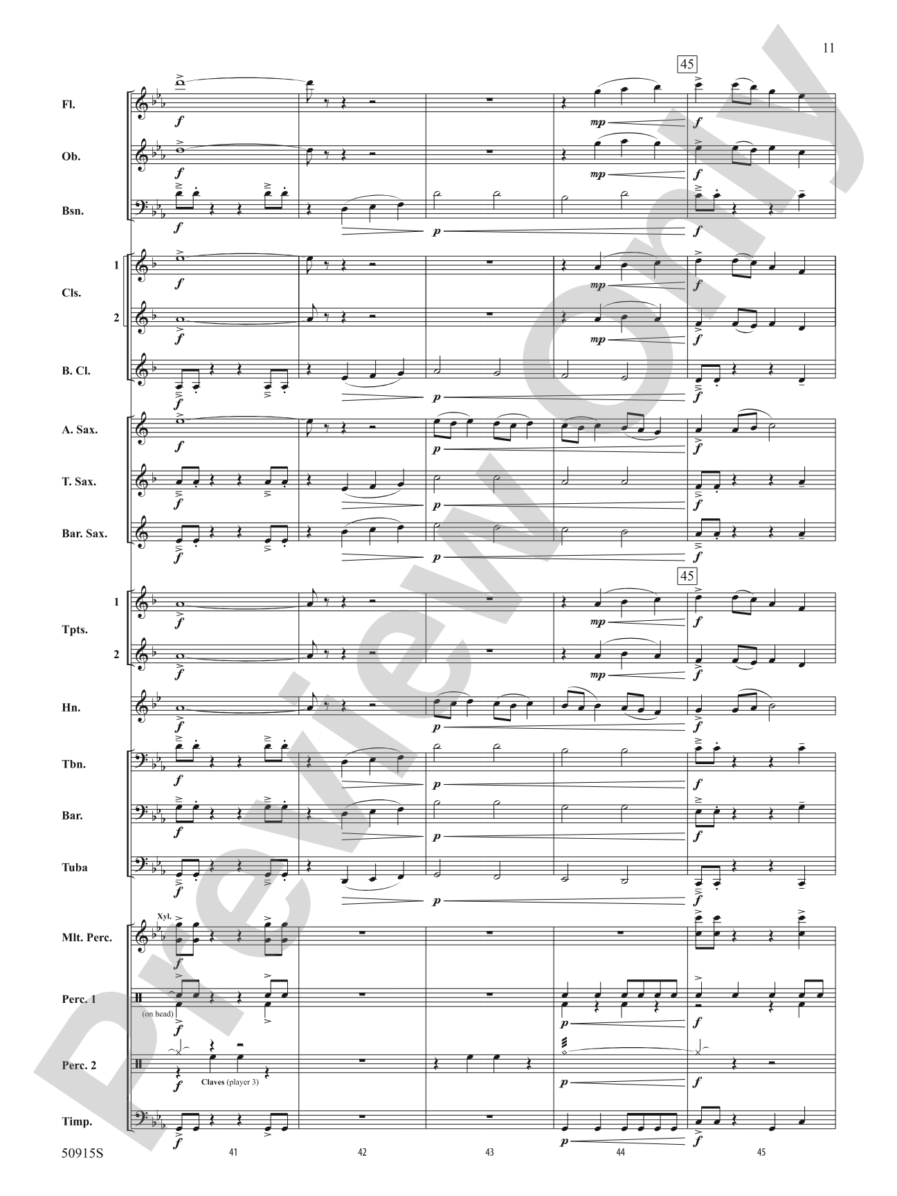 Maxima: Concert Band Conductor Score & Parts