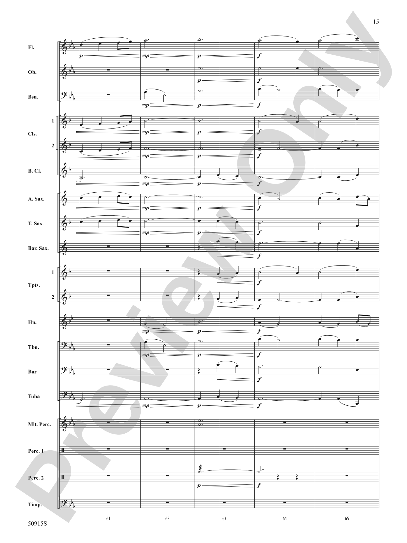 Maxima: Concert Band Conductor Score & Parts