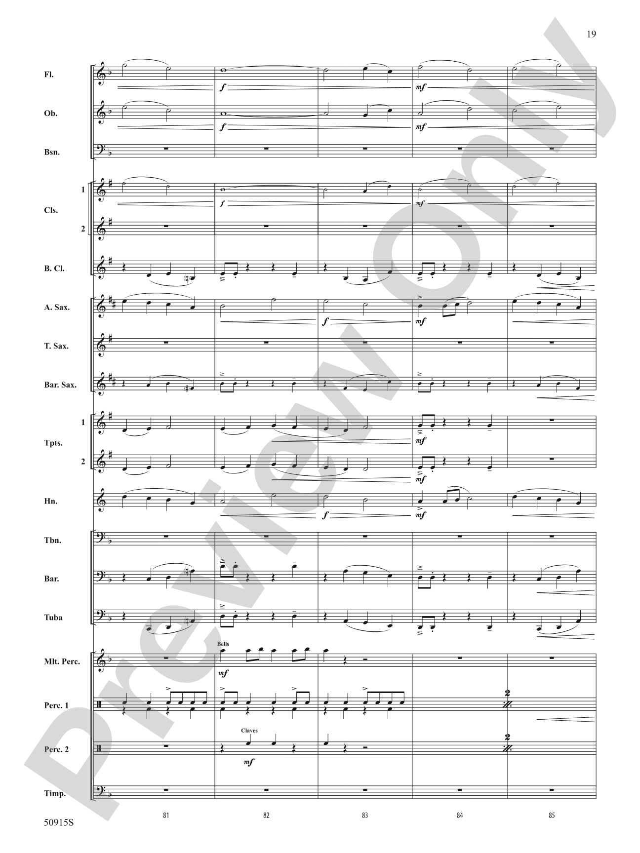 Maxima: Concert Band Conductor Score & Parts