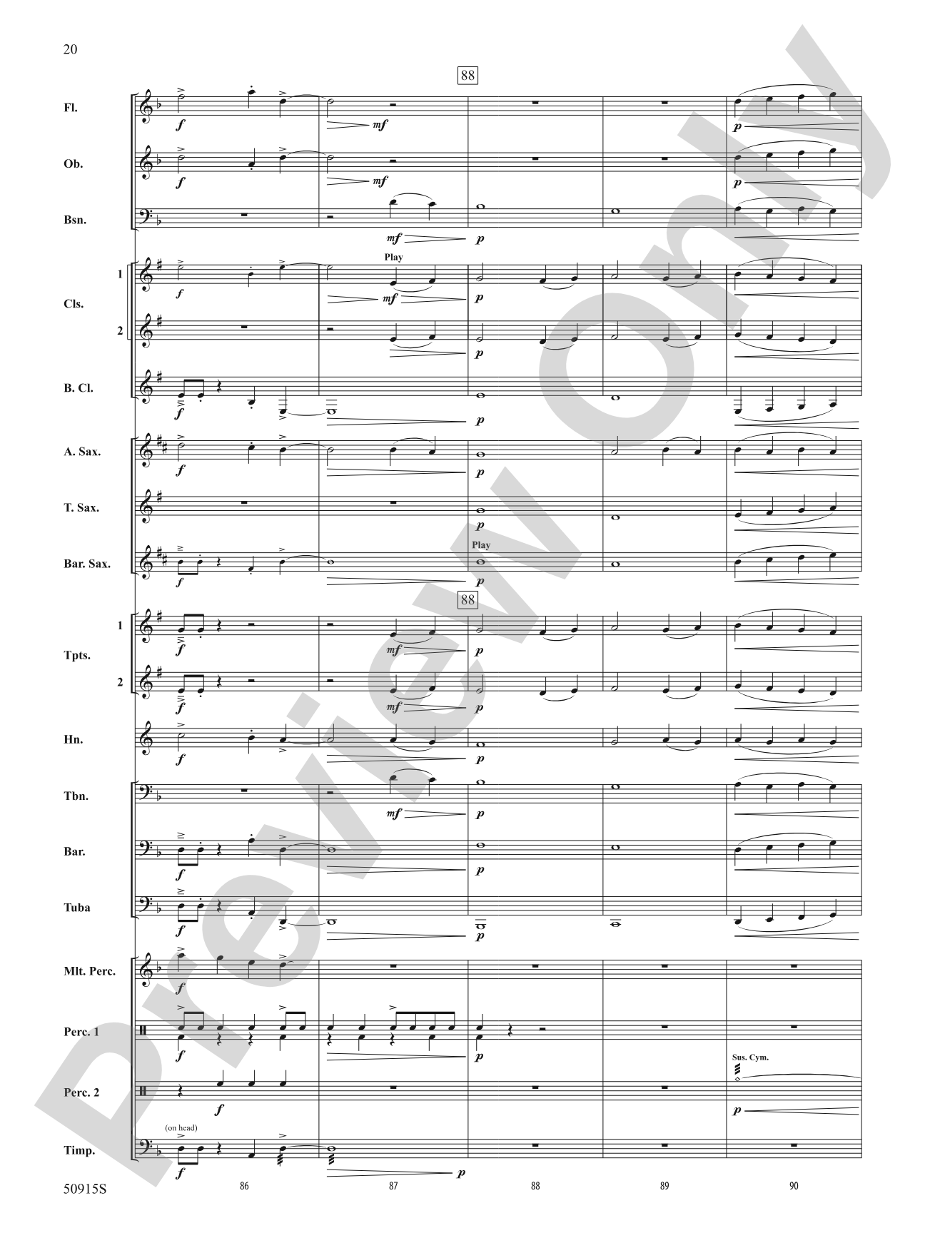 Maxima: Concert Band Conductor Score & Parts