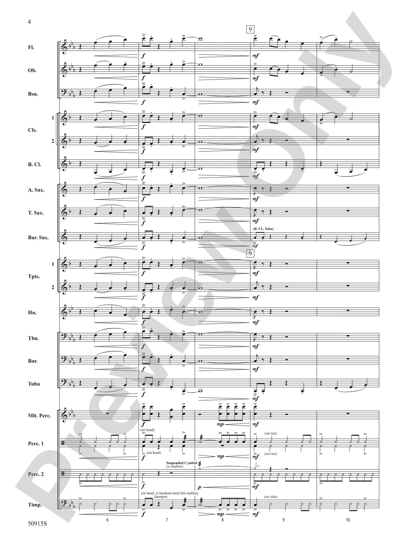 Maxima: Concert Band Conductor Score & Parts