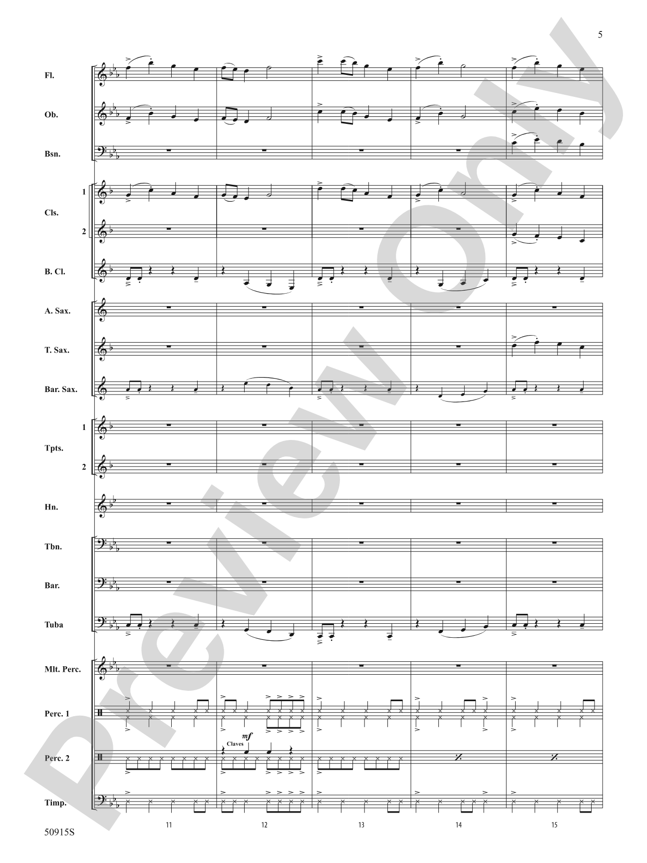 Maxima: Concert Band Conductor Score & Parts