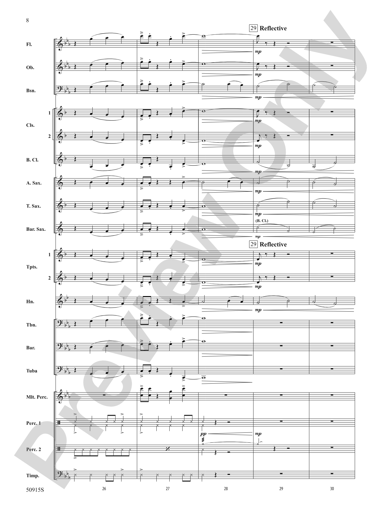Maxima: Concert Band Conductor Score & Parts