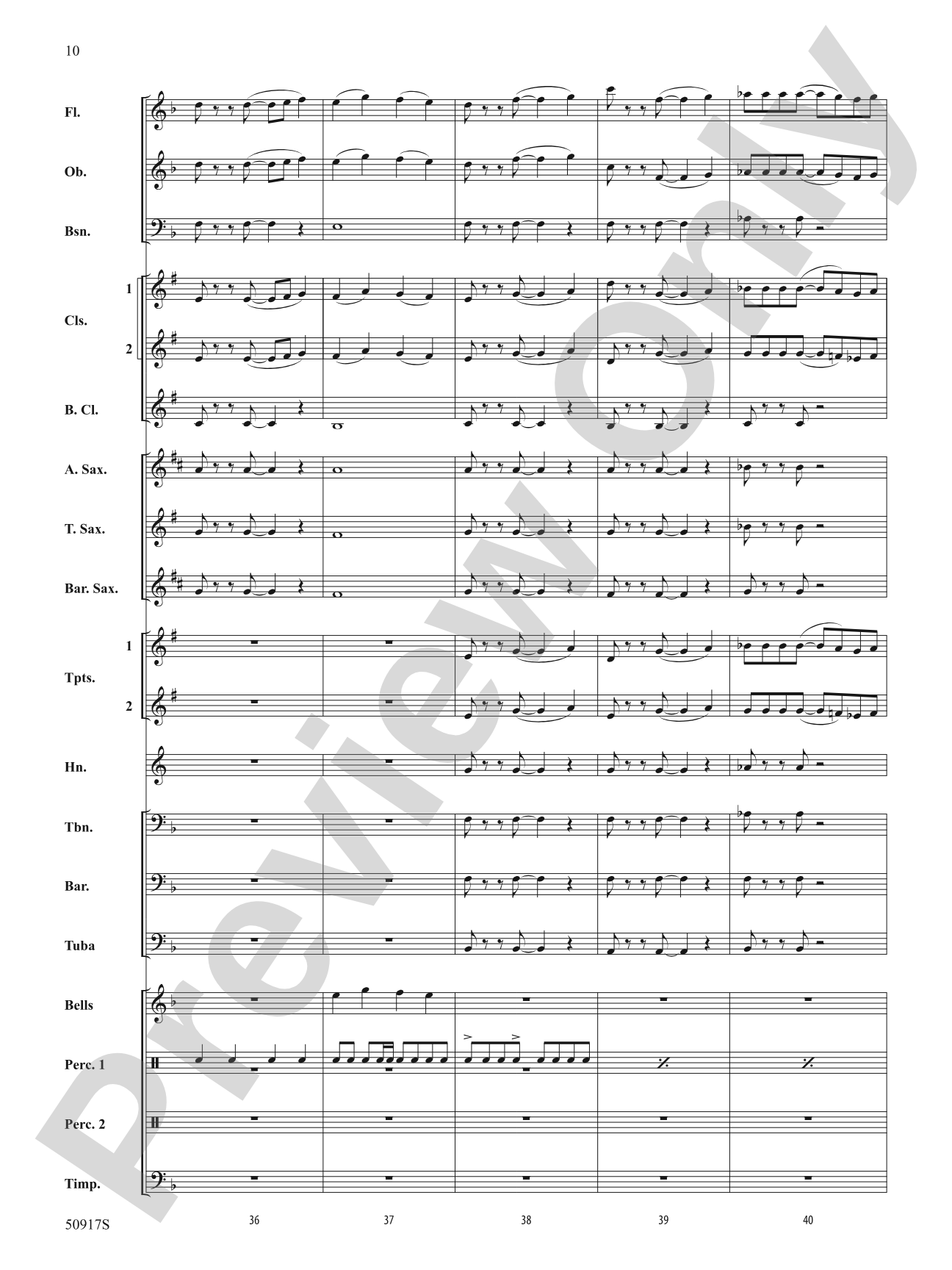 Confidence: Concert Band Conductor Score & Parts