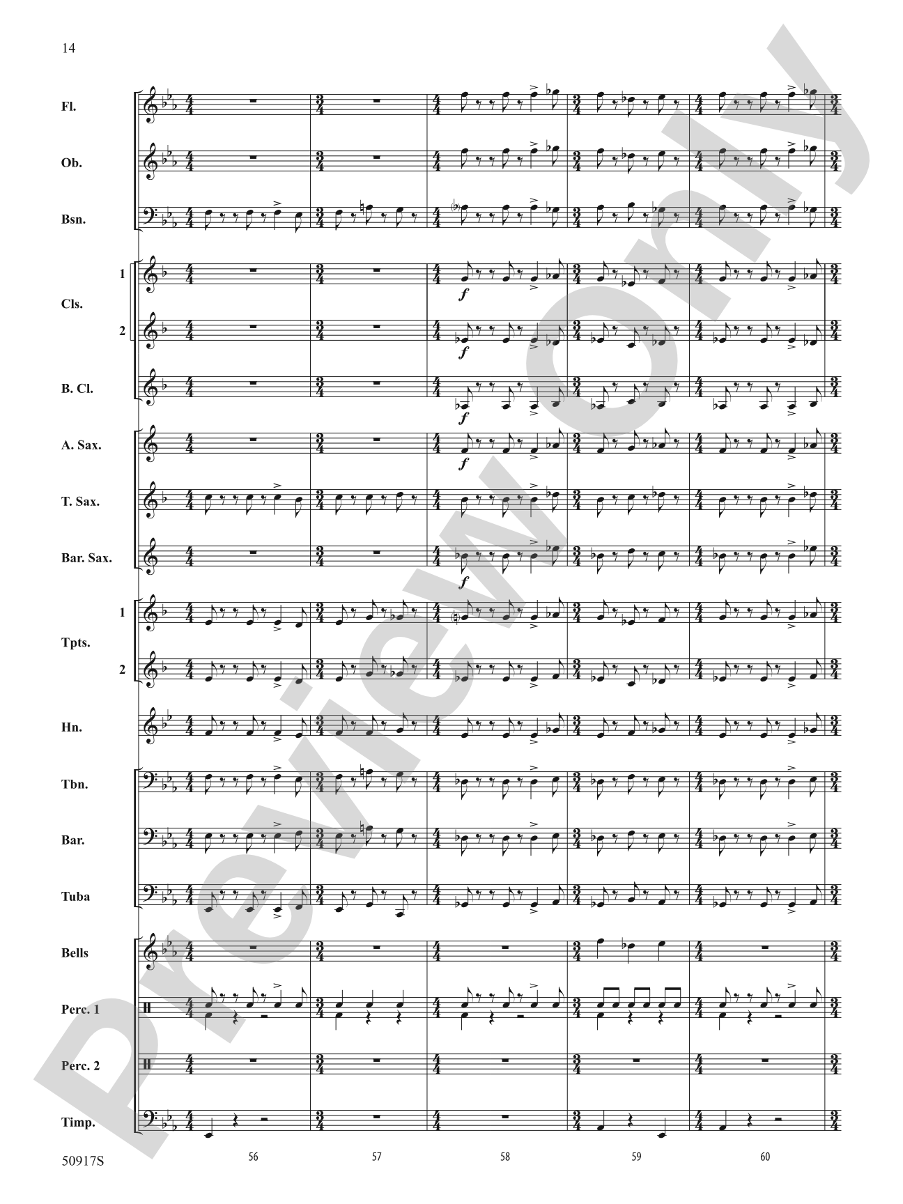 Confidence: Concert Band Conductor Score & Parts