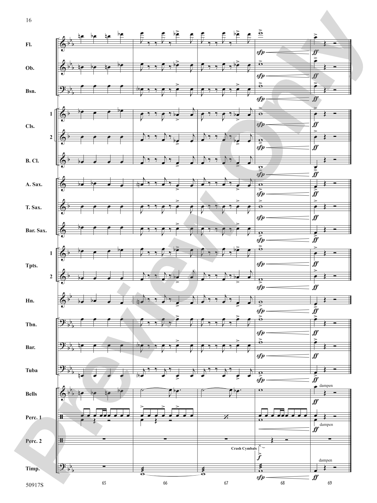 Confidence: Concert Band Conductor Score & Parts