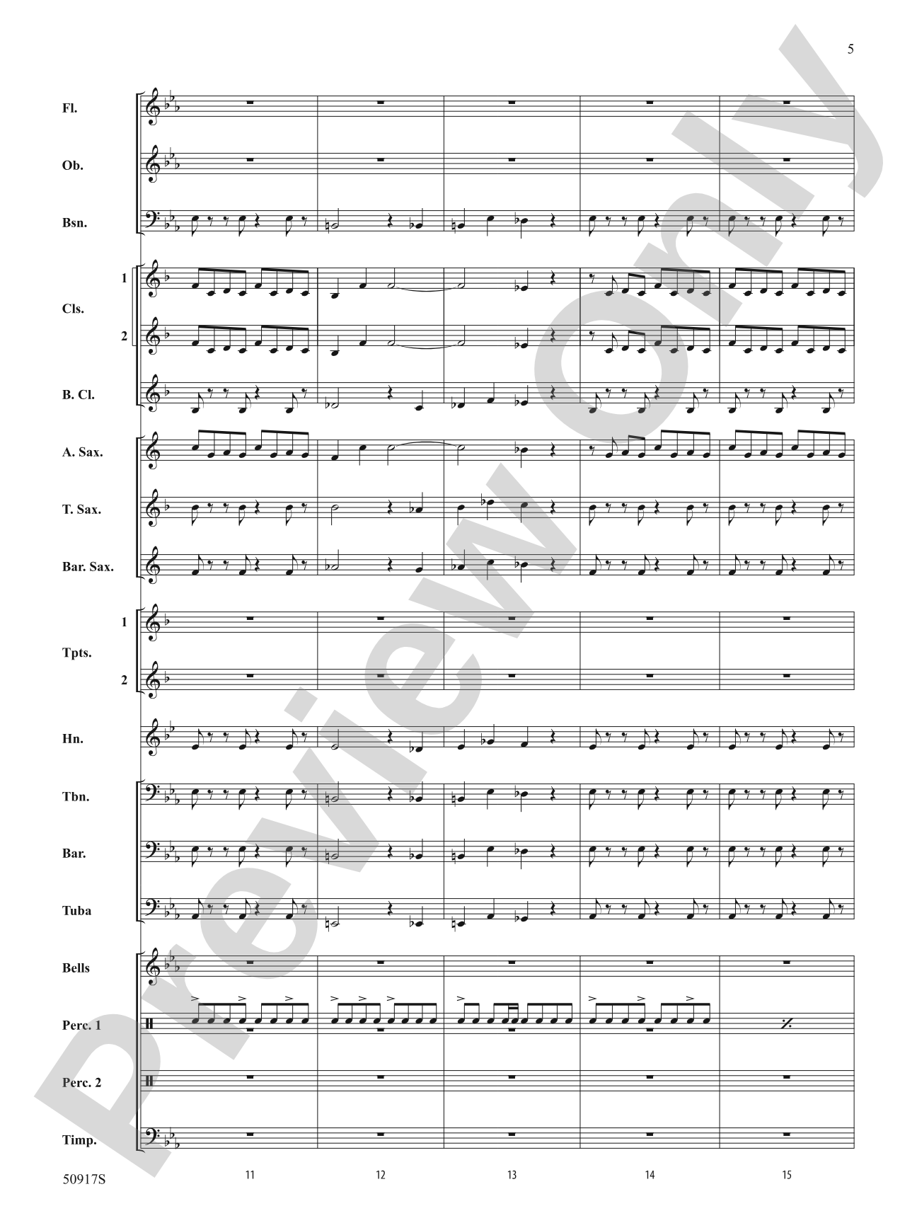 Confidence: Concert Band Conductor Score & Parts