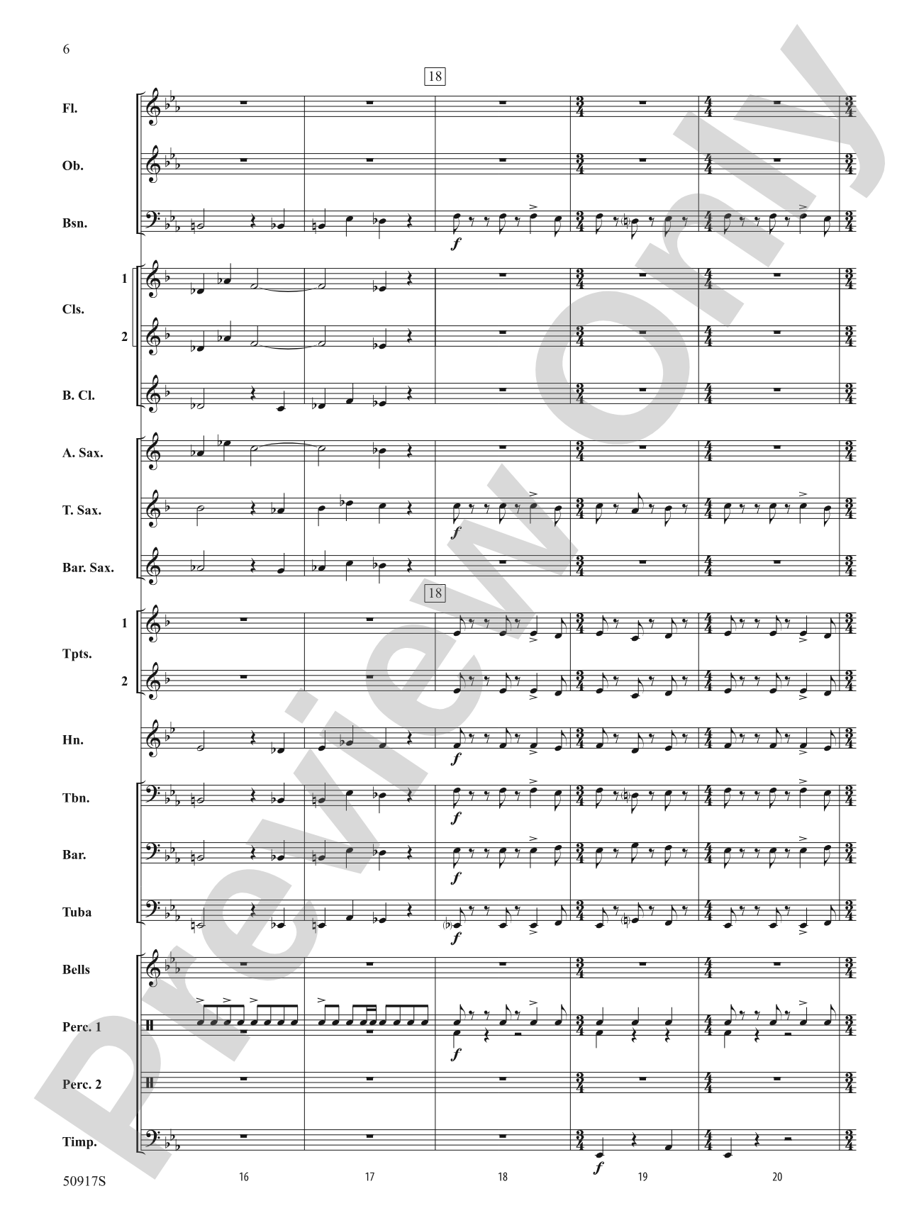 Confidence: Concert Band Conductor Score & Parts