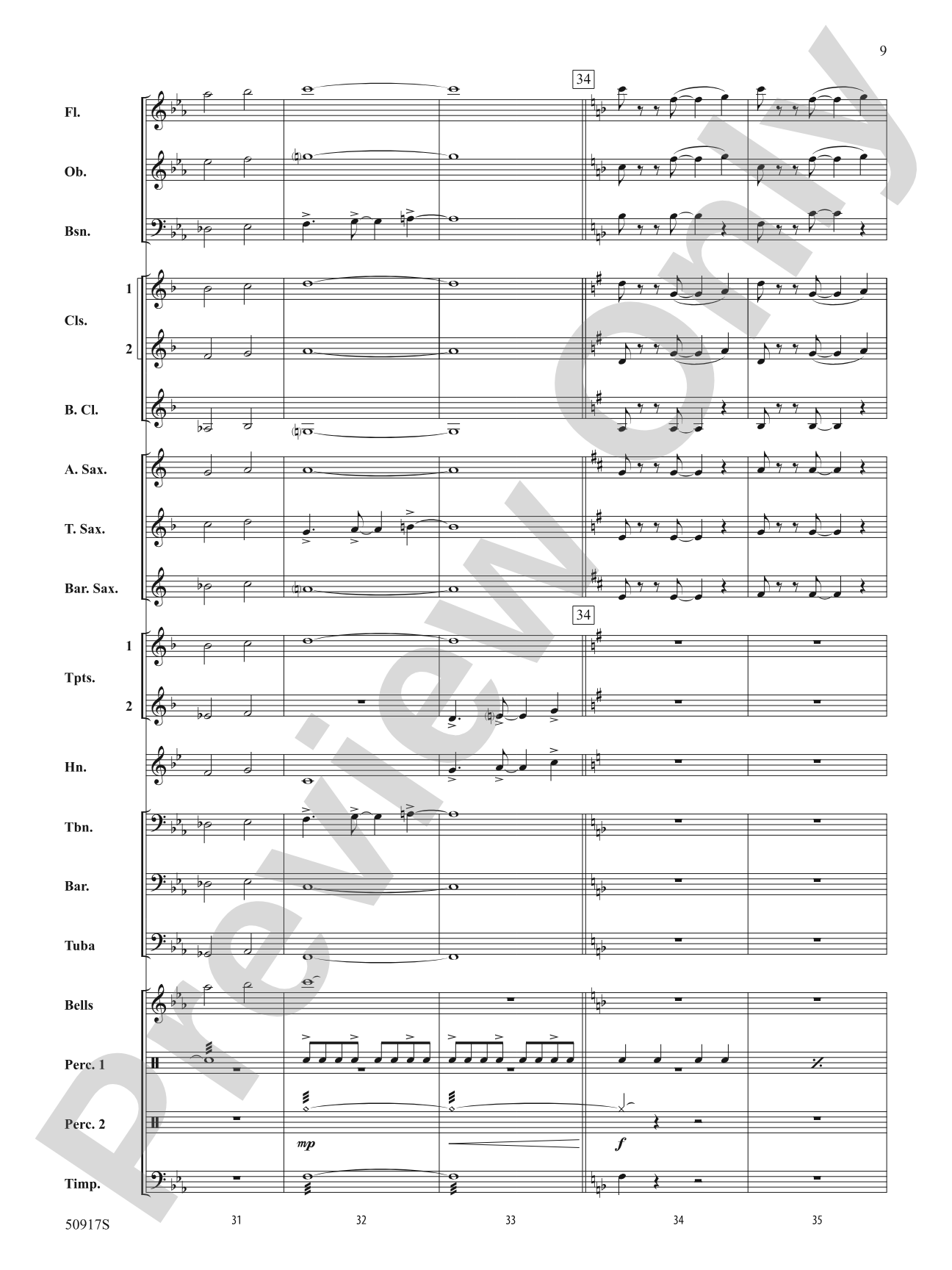 Confidence: Concert Band Conductor Score & Parts