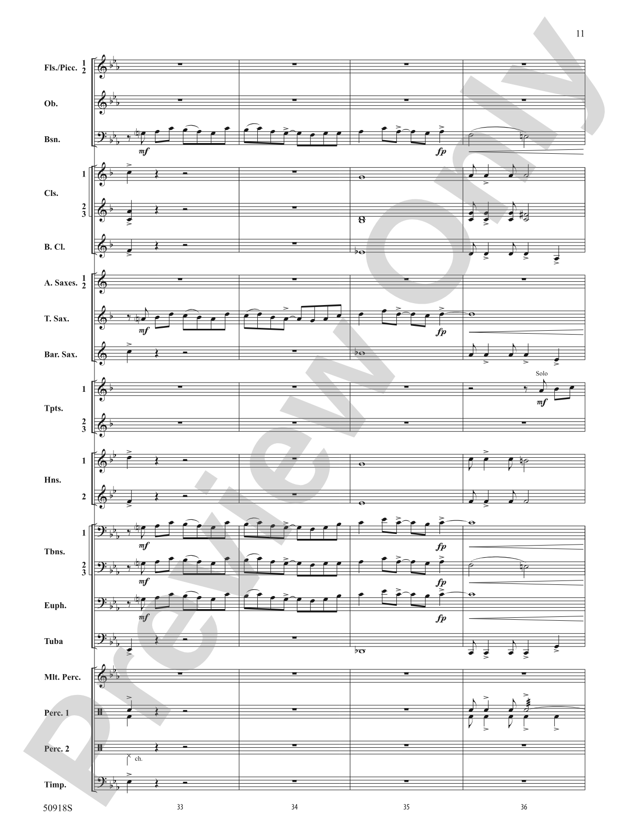 Tapestry of the Sky: Concert Band Conductor Score & Parts