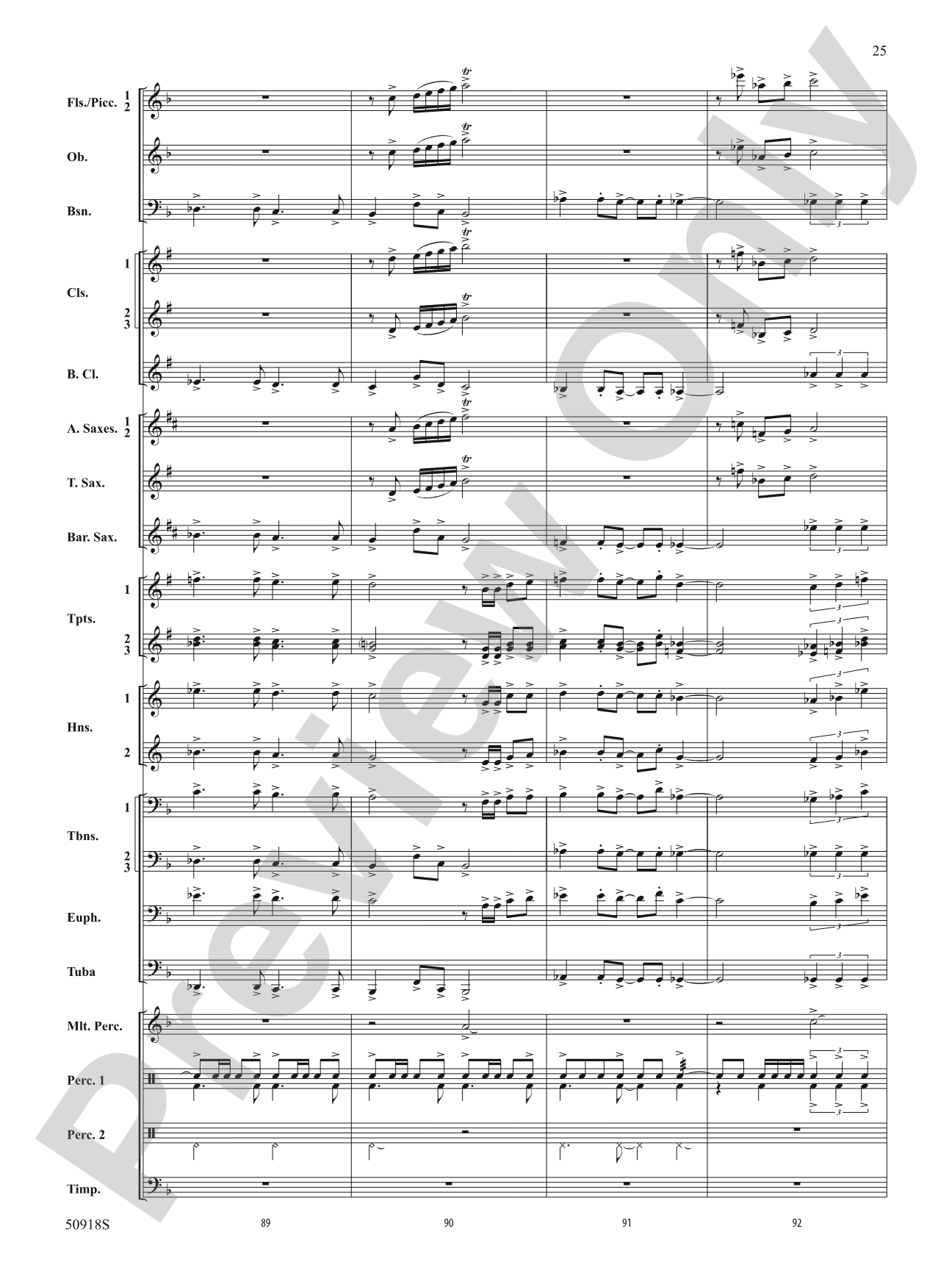Tapestry of the Sky: Concert Band Conductor Score & Parts