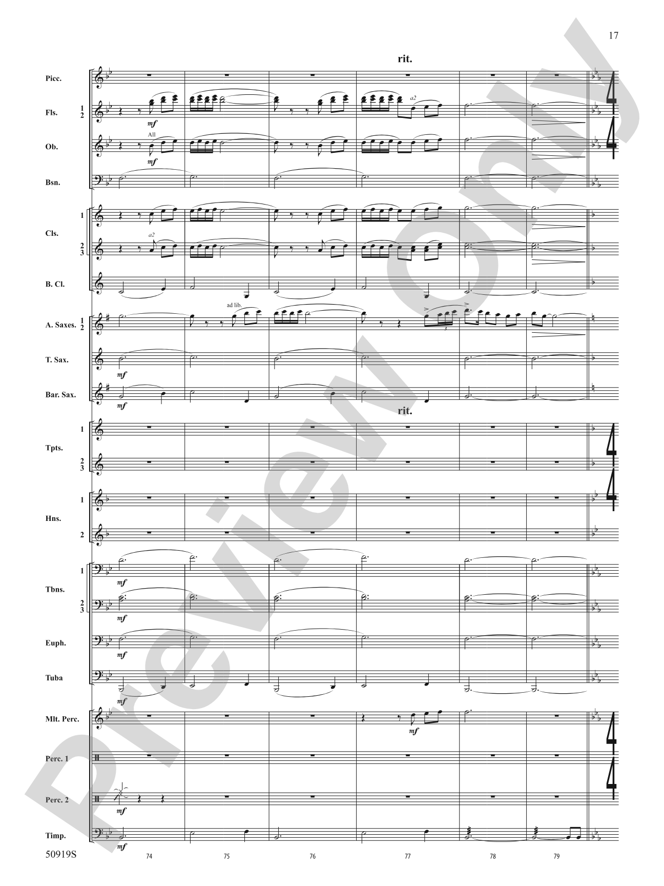 Christmas Halls of Wonder: Concert Band Conductor Score & Parts