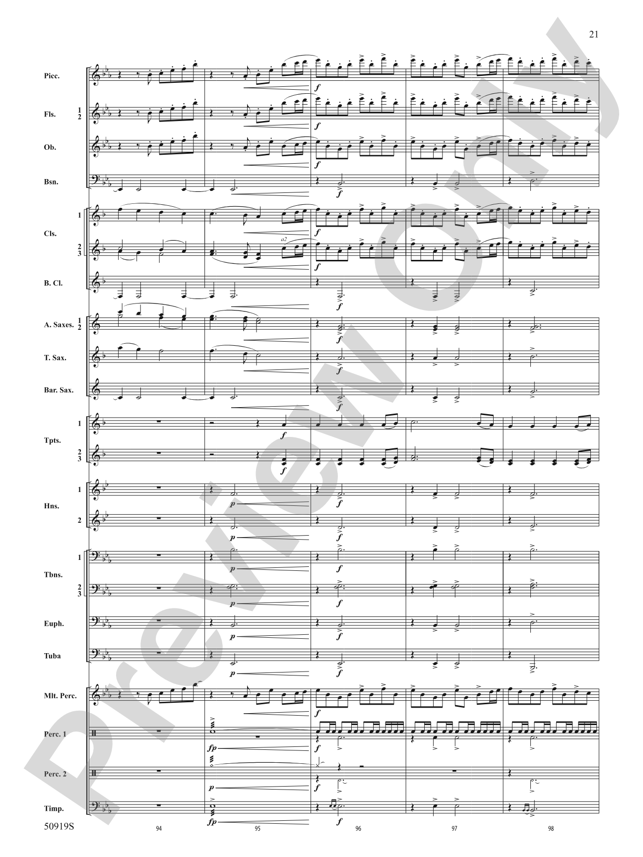 Christmas Halls of Wonder: Concert Band Conductor Score & Parts
