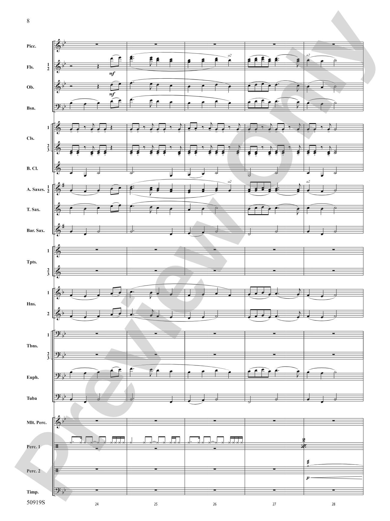 Christmas Halls of Wonder: Concert Band Conductor Score & Parts