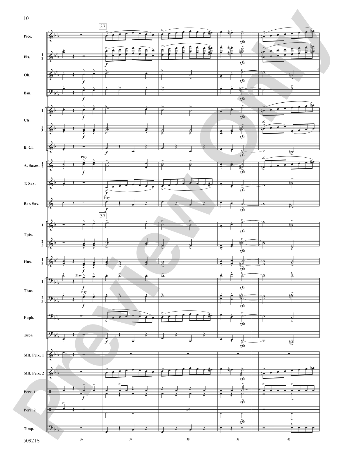 The Ringmaster: Concert Band Conductor Score & Parts