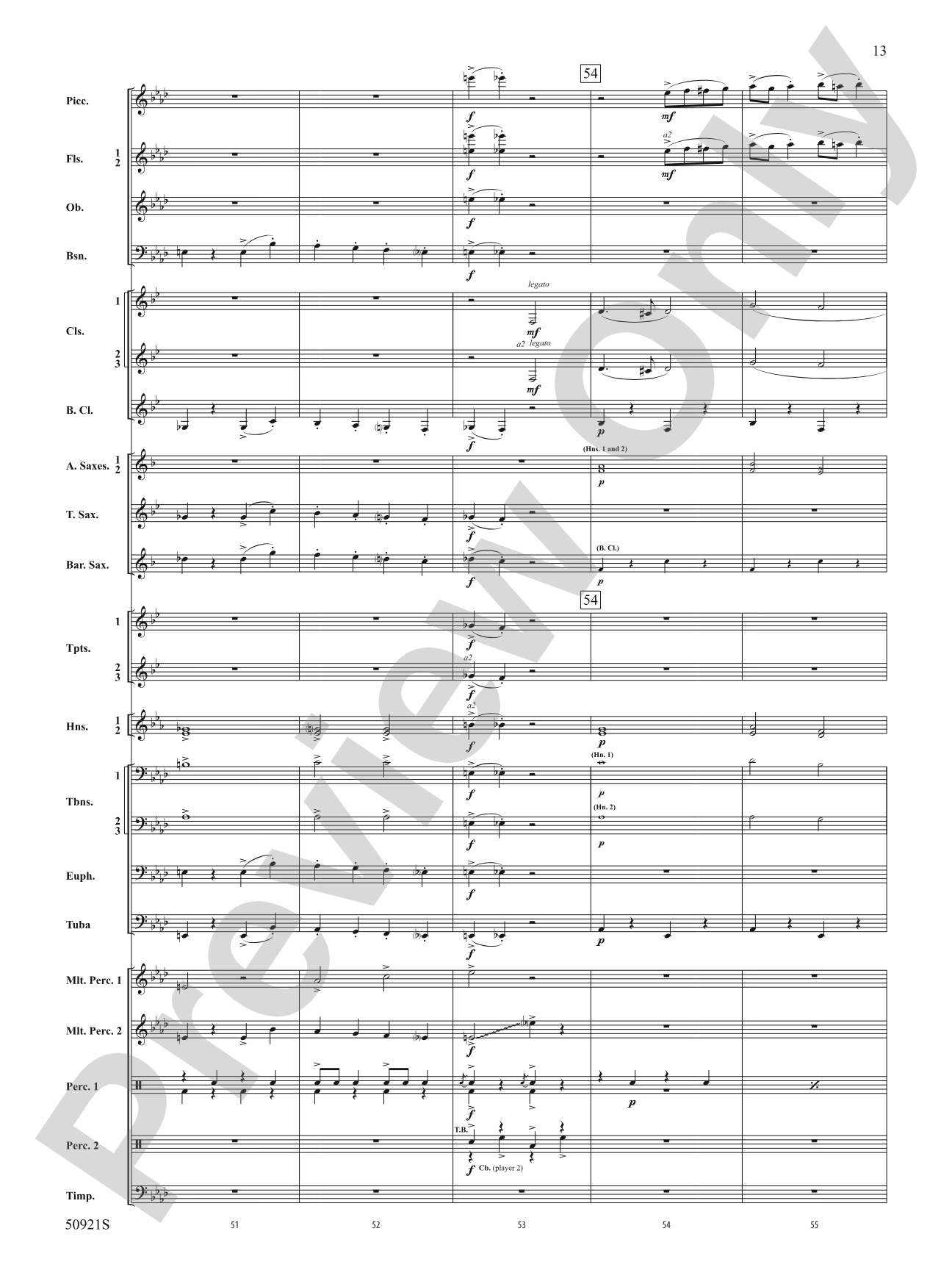The Ringmaster: Concert Band Conductor Score & Parts