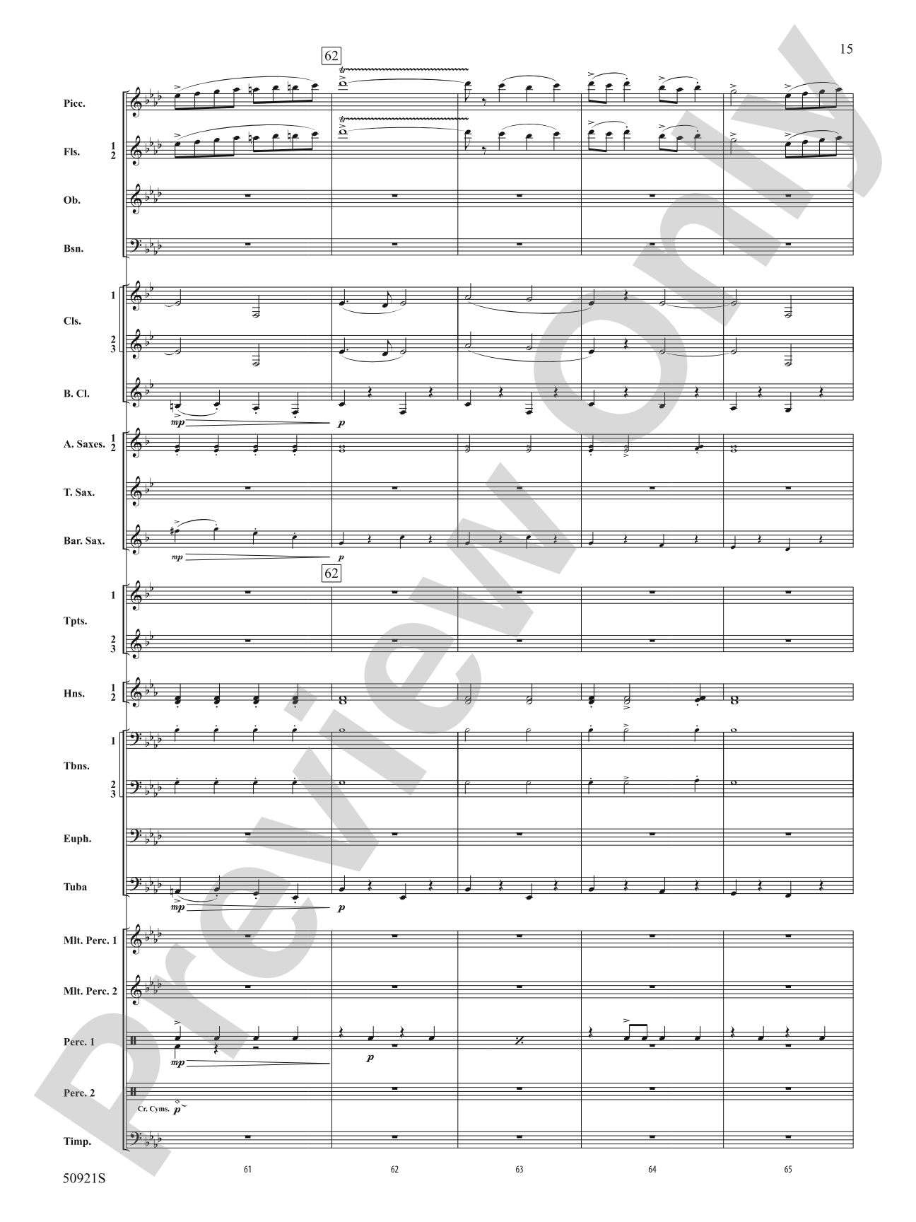 The Ringmaster: Concert Band Conductor Score & Parts