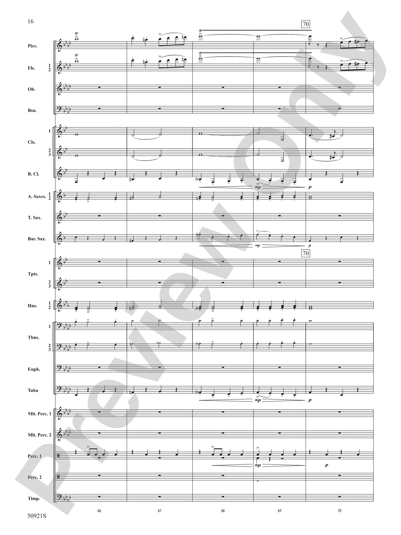 The Ringmaster: Concert Band Conductor Score & Parts