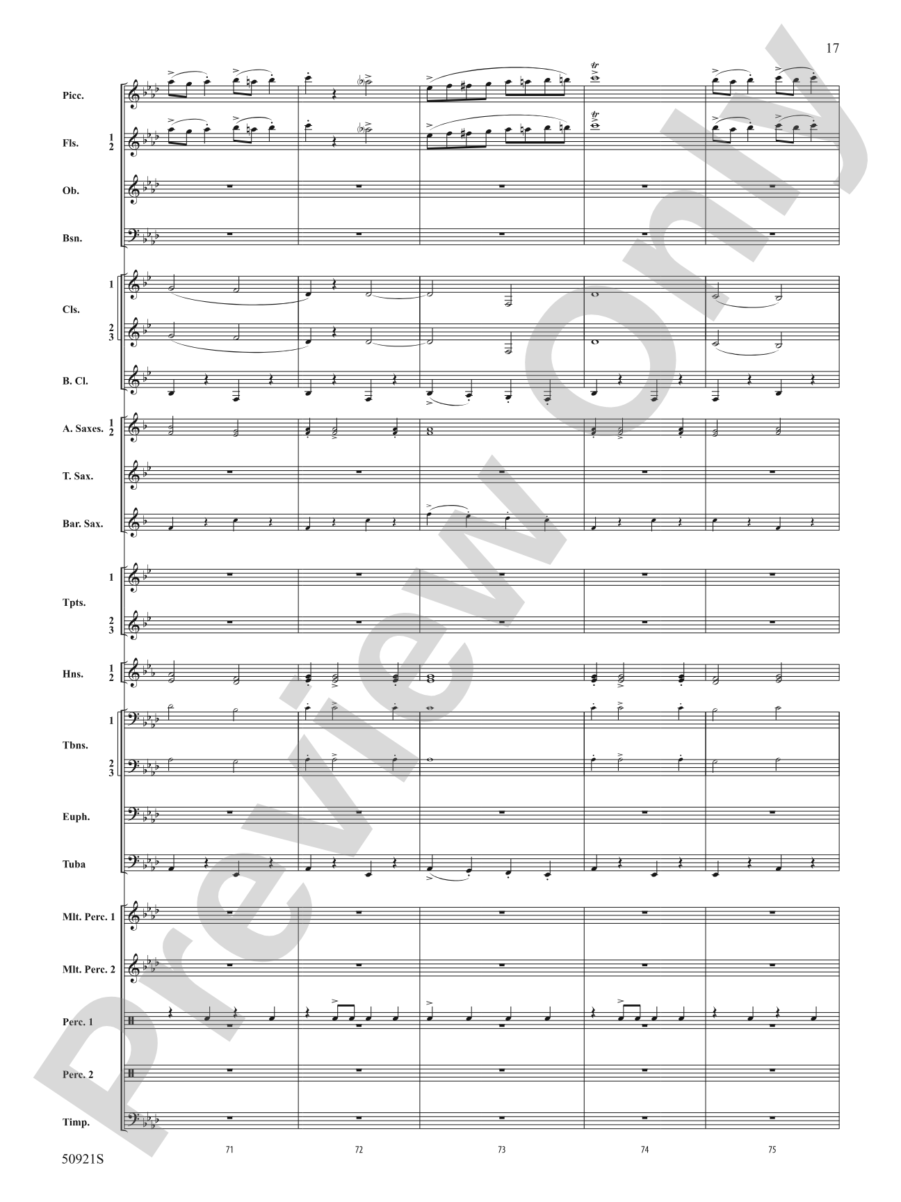 The Ringmaster: Concert Band Conductor Score & Parts