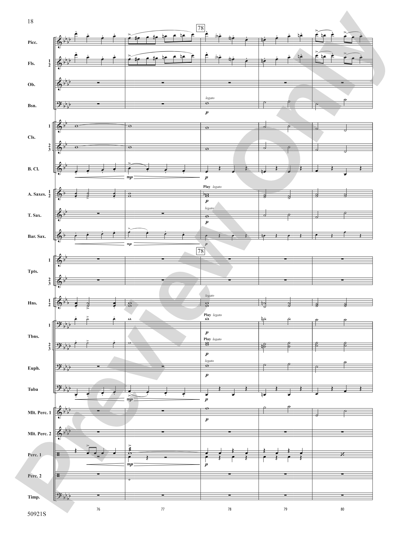 The Ringmaster: Concert Band Conductor Score & Parts