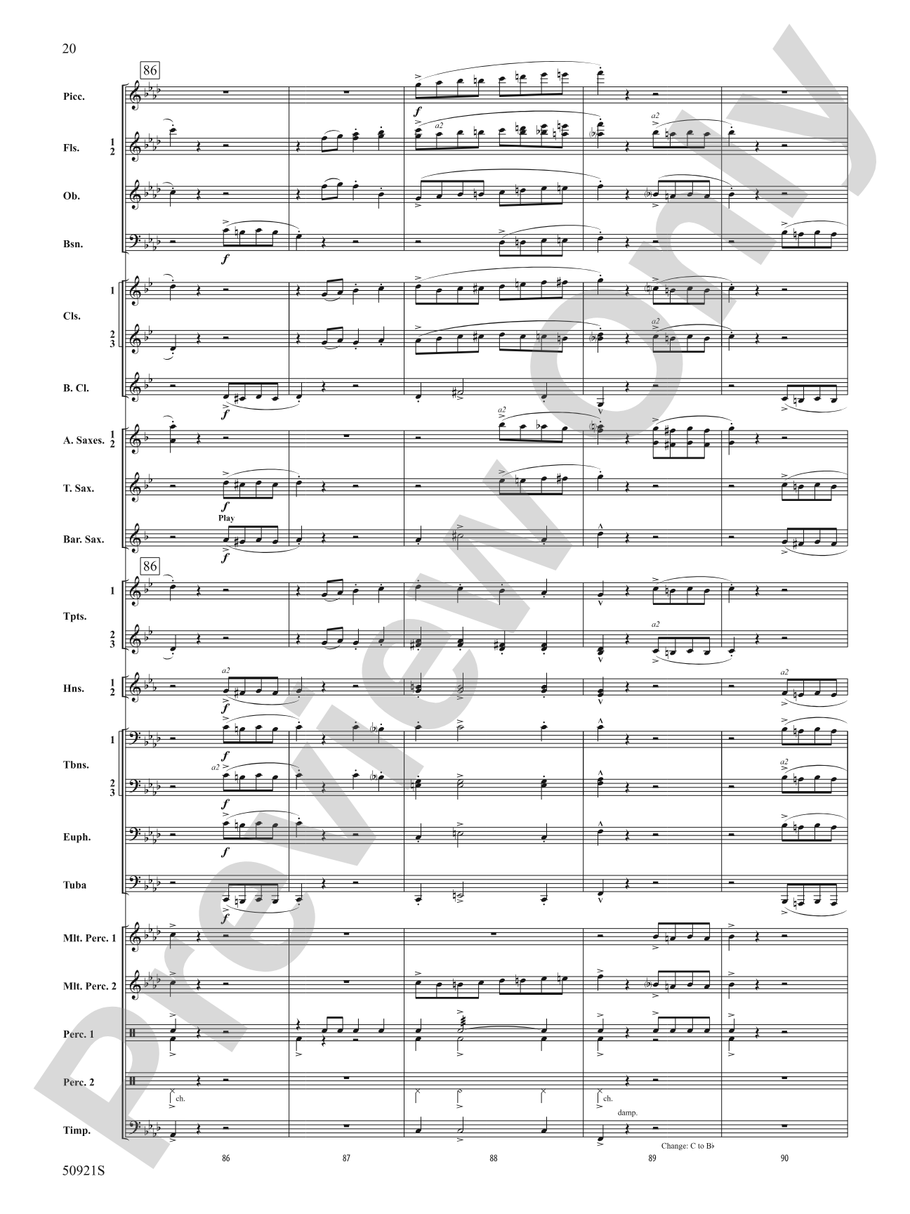 The Ringmaster: Concert Band Conductor Score & Parts