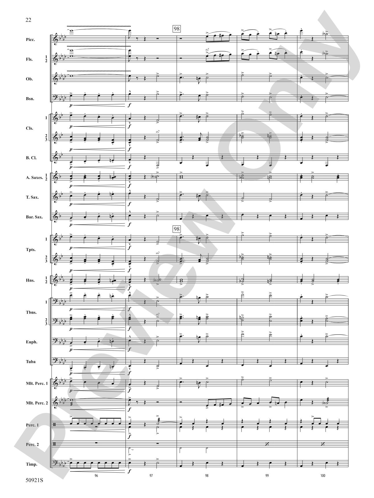 The Ringmaster: Concert Band Conductor Score & Parts