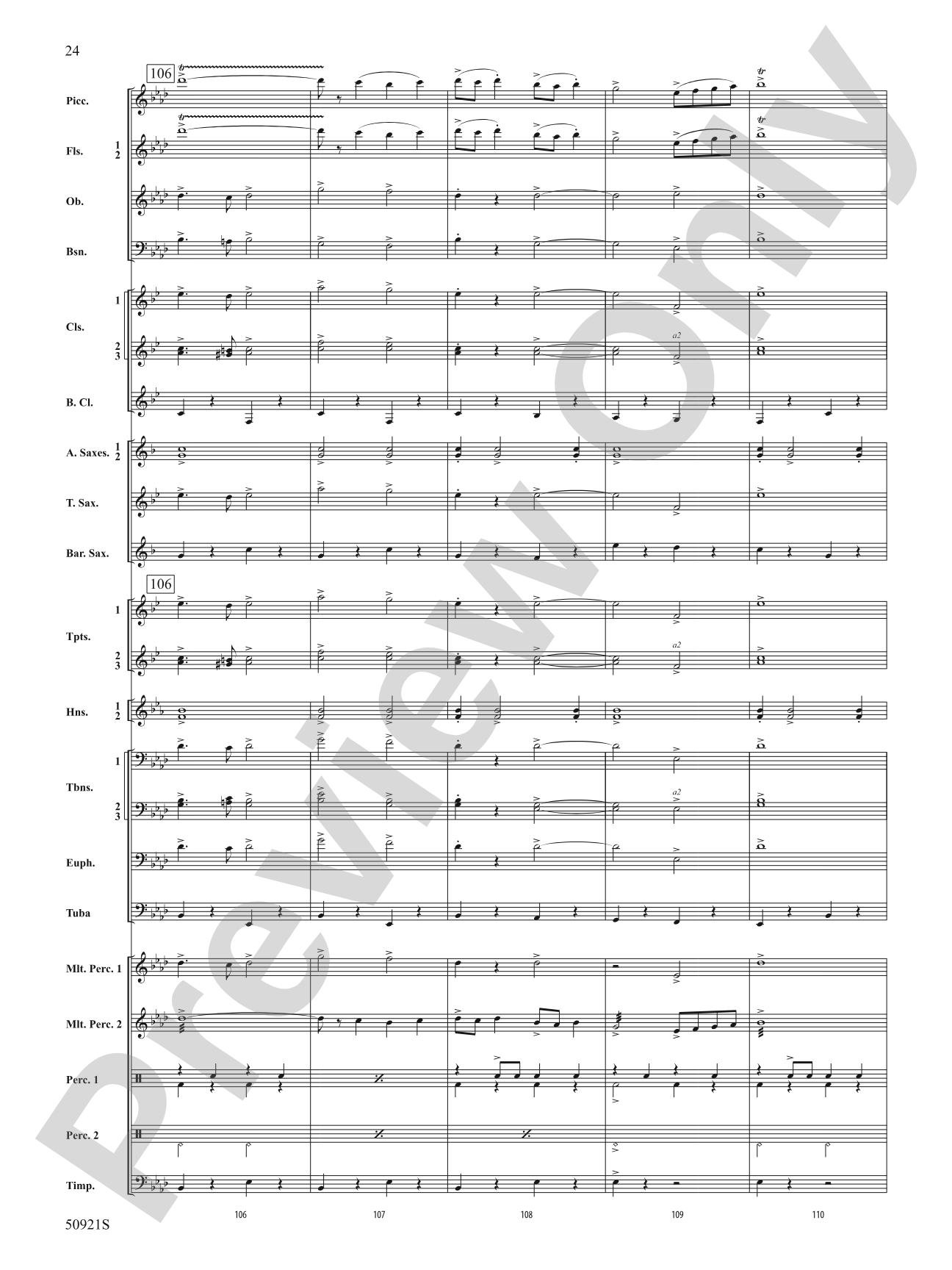The Ringmaster: Concert Band Conductor Score & Parts