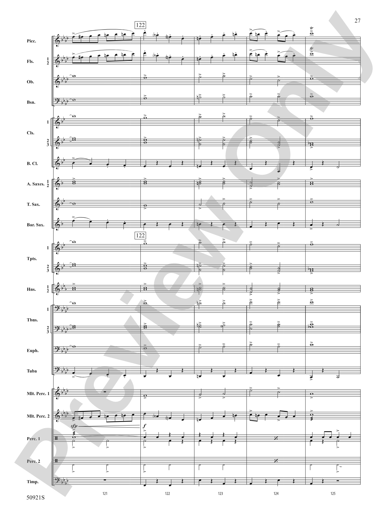 The Ringmaster: Concert Band Conductor Score & Parts