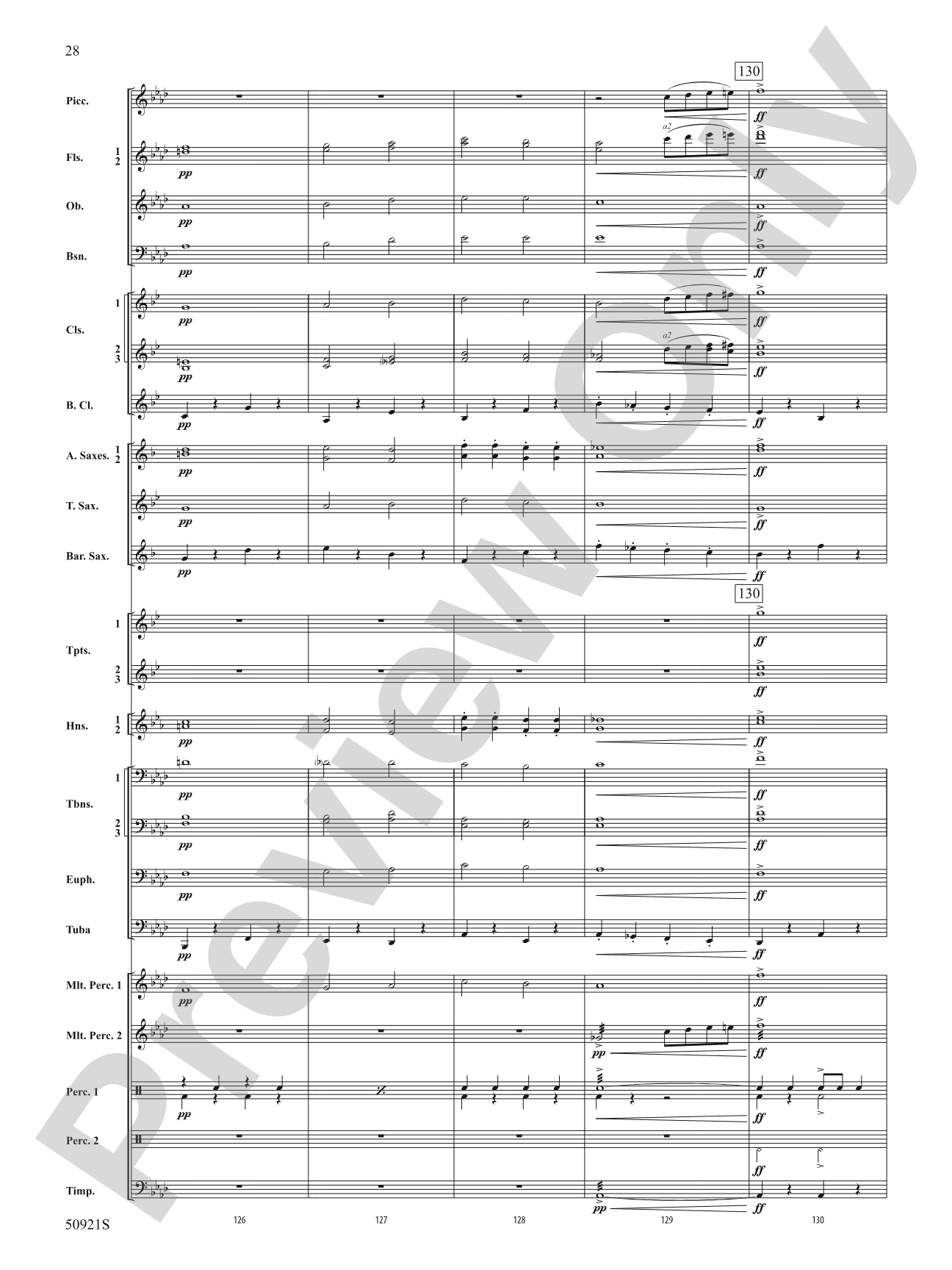 The Ringmaster: Concert Band Conductor Score & Parts