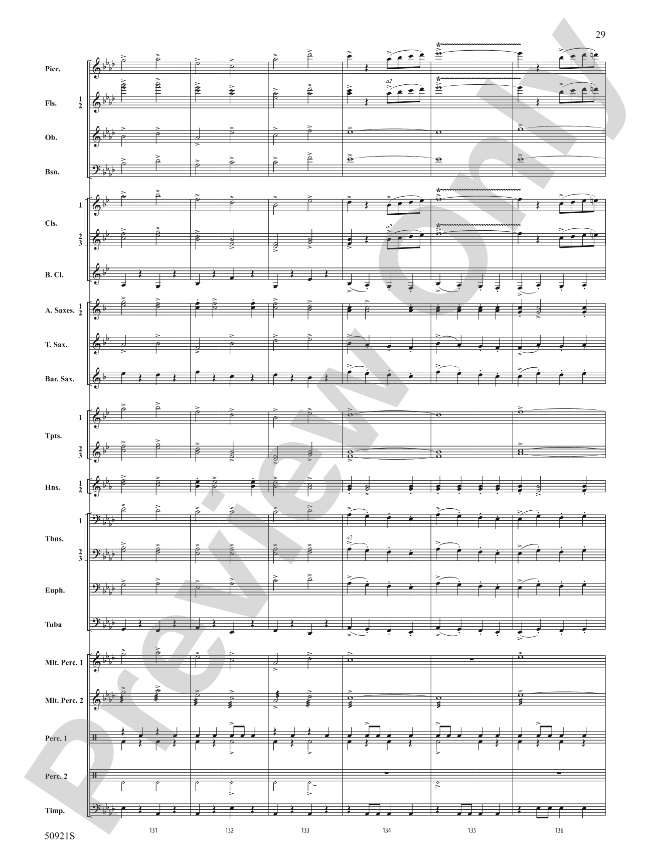 The Ringmaster: Concert Band Conductor Score & Parts
