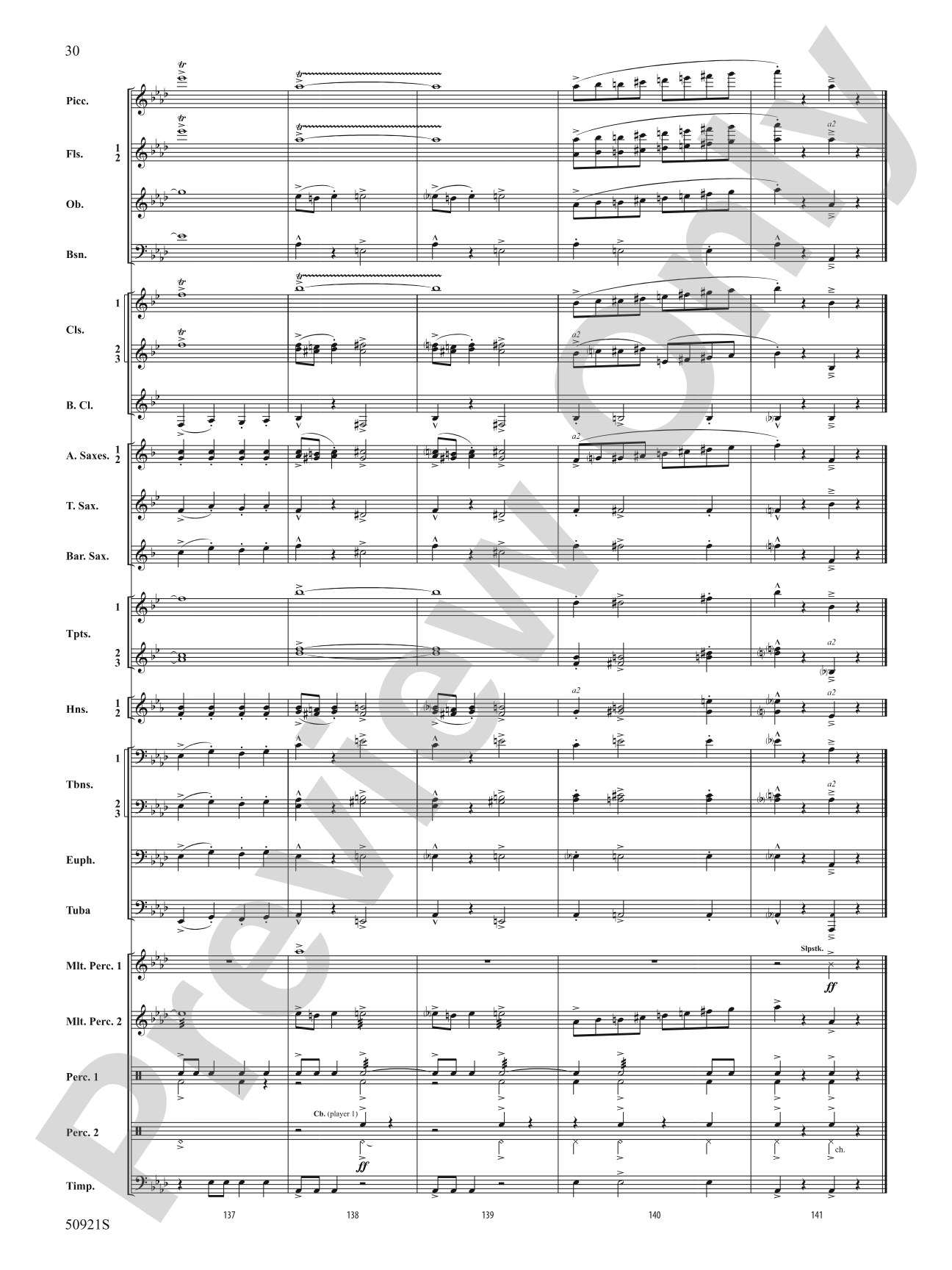 The Ringmaster: Concert Band Conductor Score & Parts
