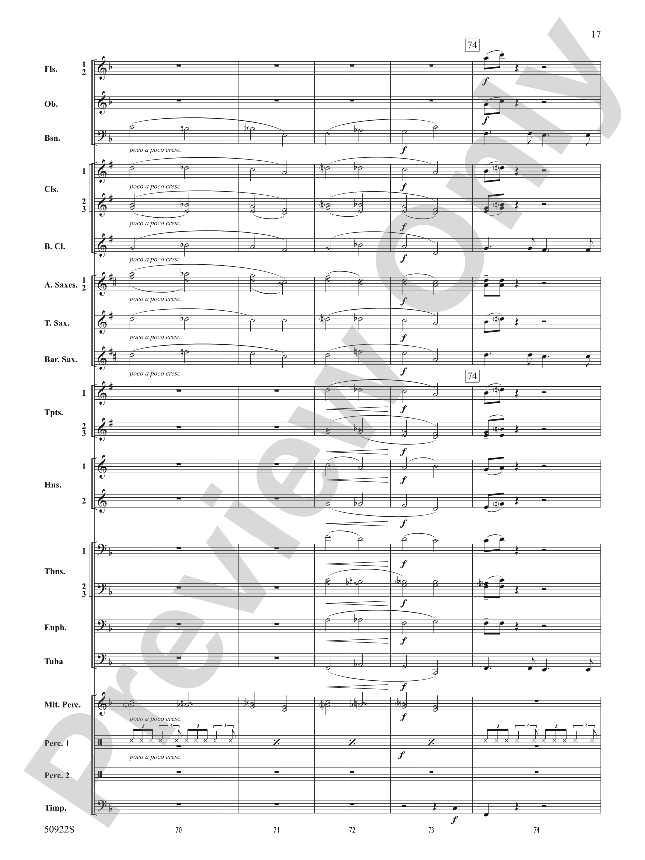The Roaring Twenties: Concert Band Conductor Score & Parts