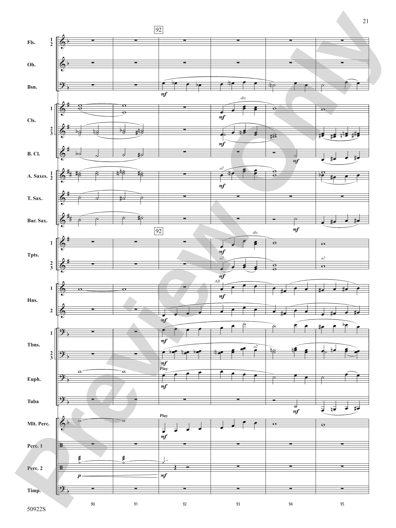 The Roaring Twenties: Concert Band Conductor Score & Parts