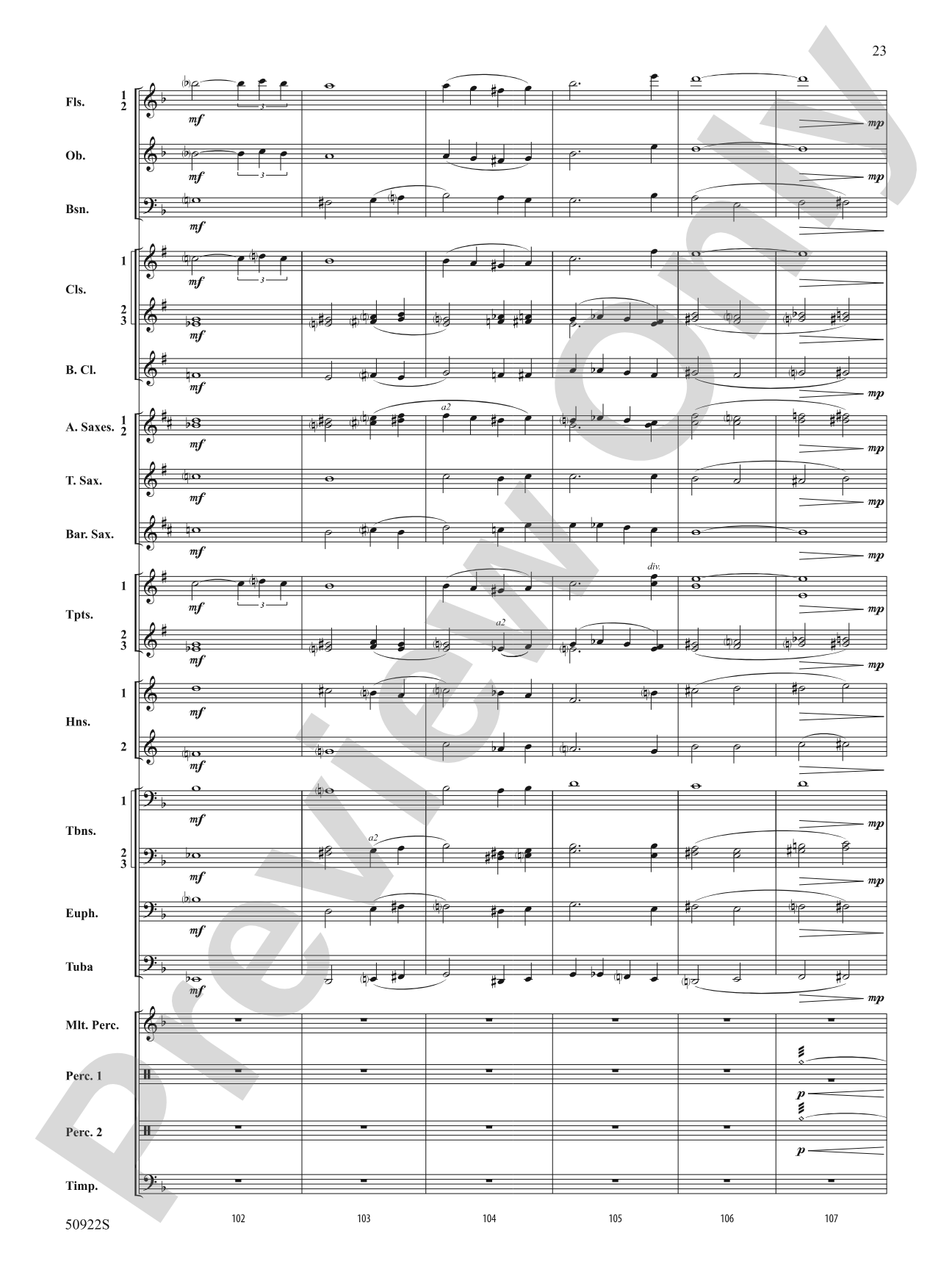 The Roaring Twenties: Concert Band Conductor Score & Parts