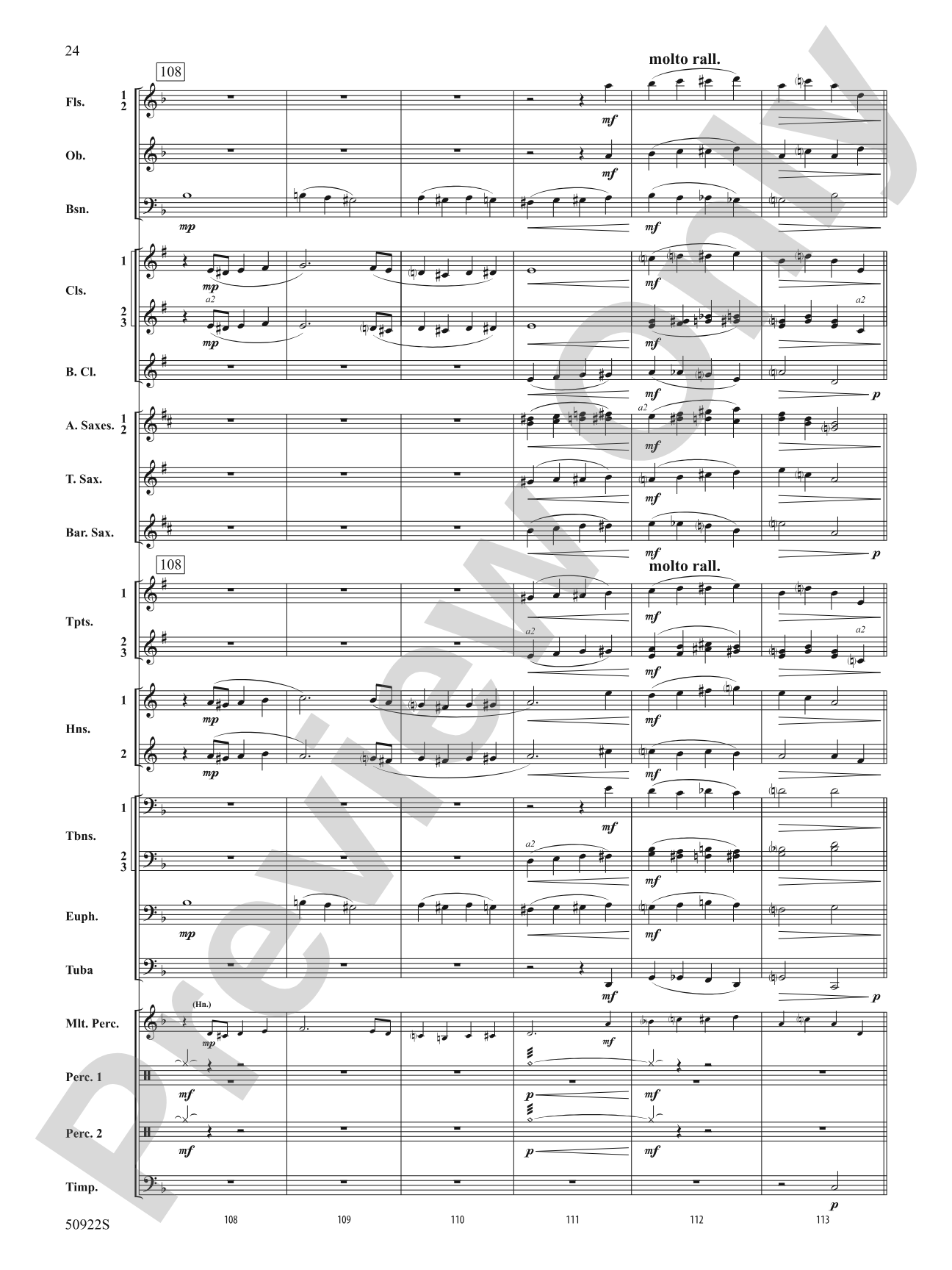 The Roaring Twenties: Concert Band Conductor Score & Parts