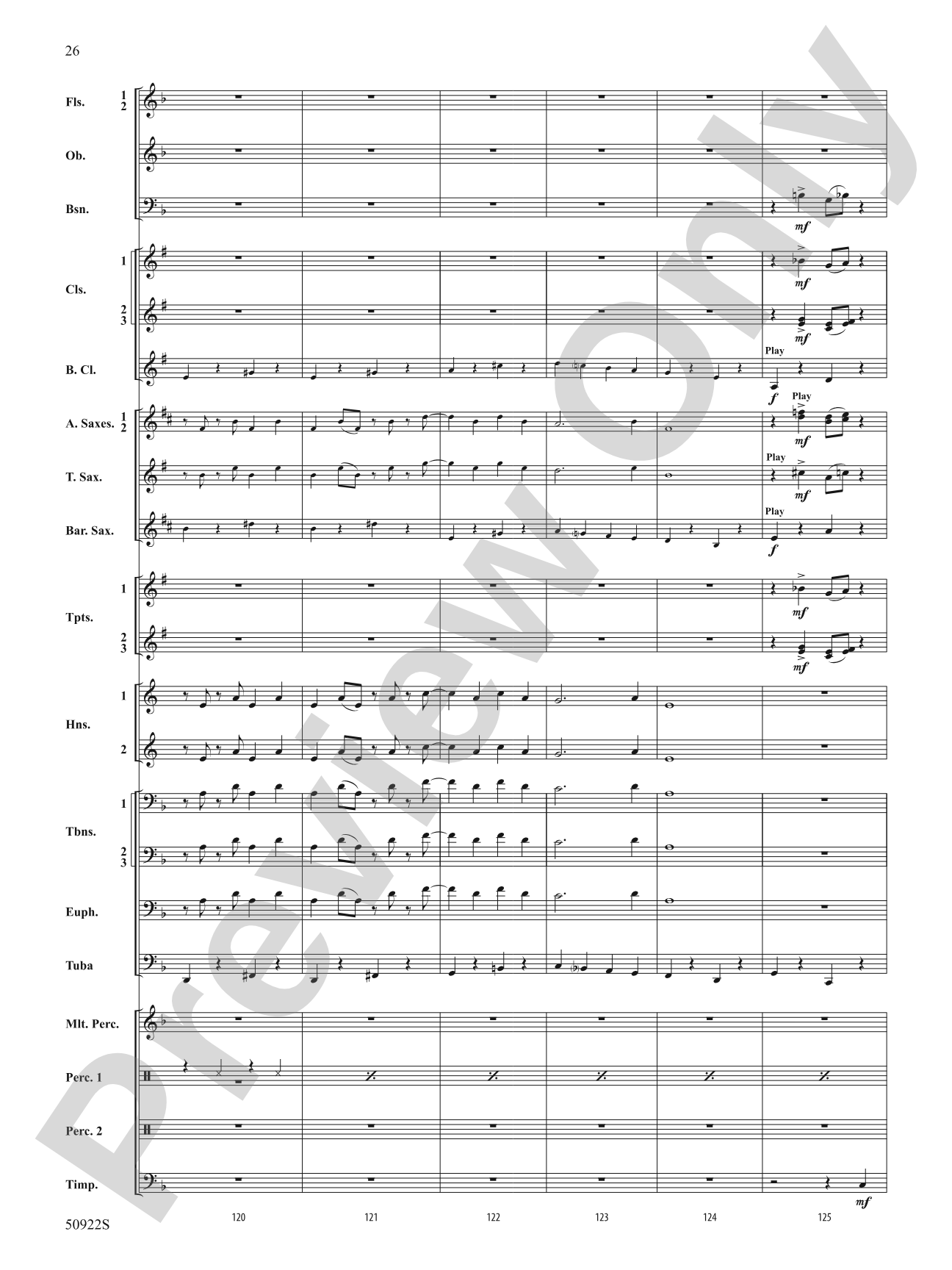 The Roaring Twenties: Concert Band Conductor Score & Parts