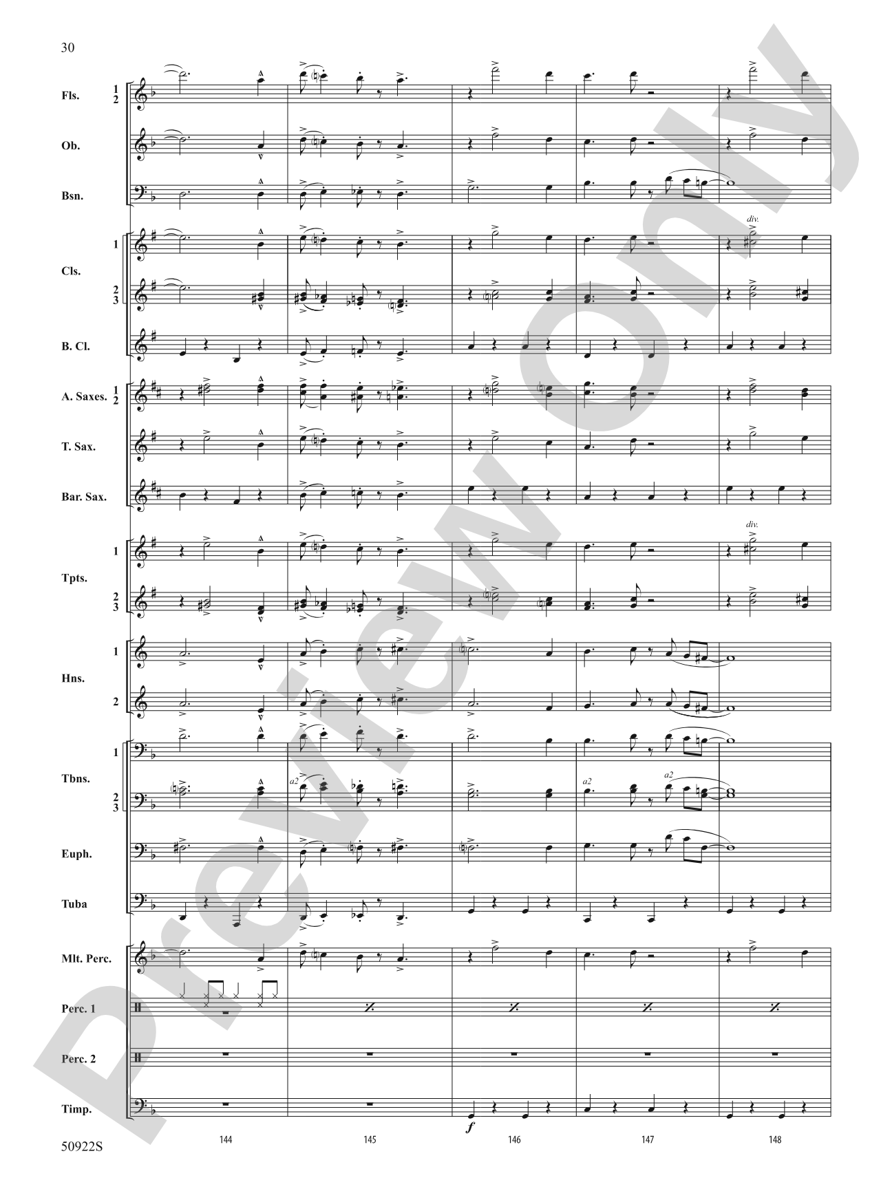 The Roaring Twenties: Concert Band Conductor Score & Parts