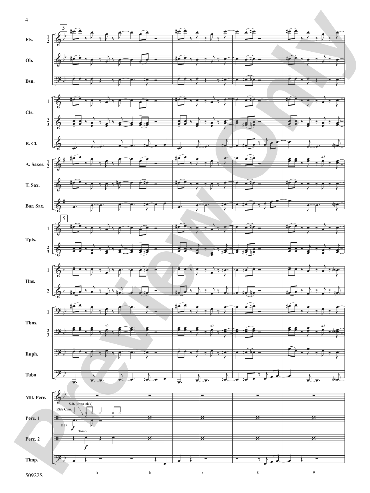 The Roaring Twenties: Concert Band Conductor Score & Parts