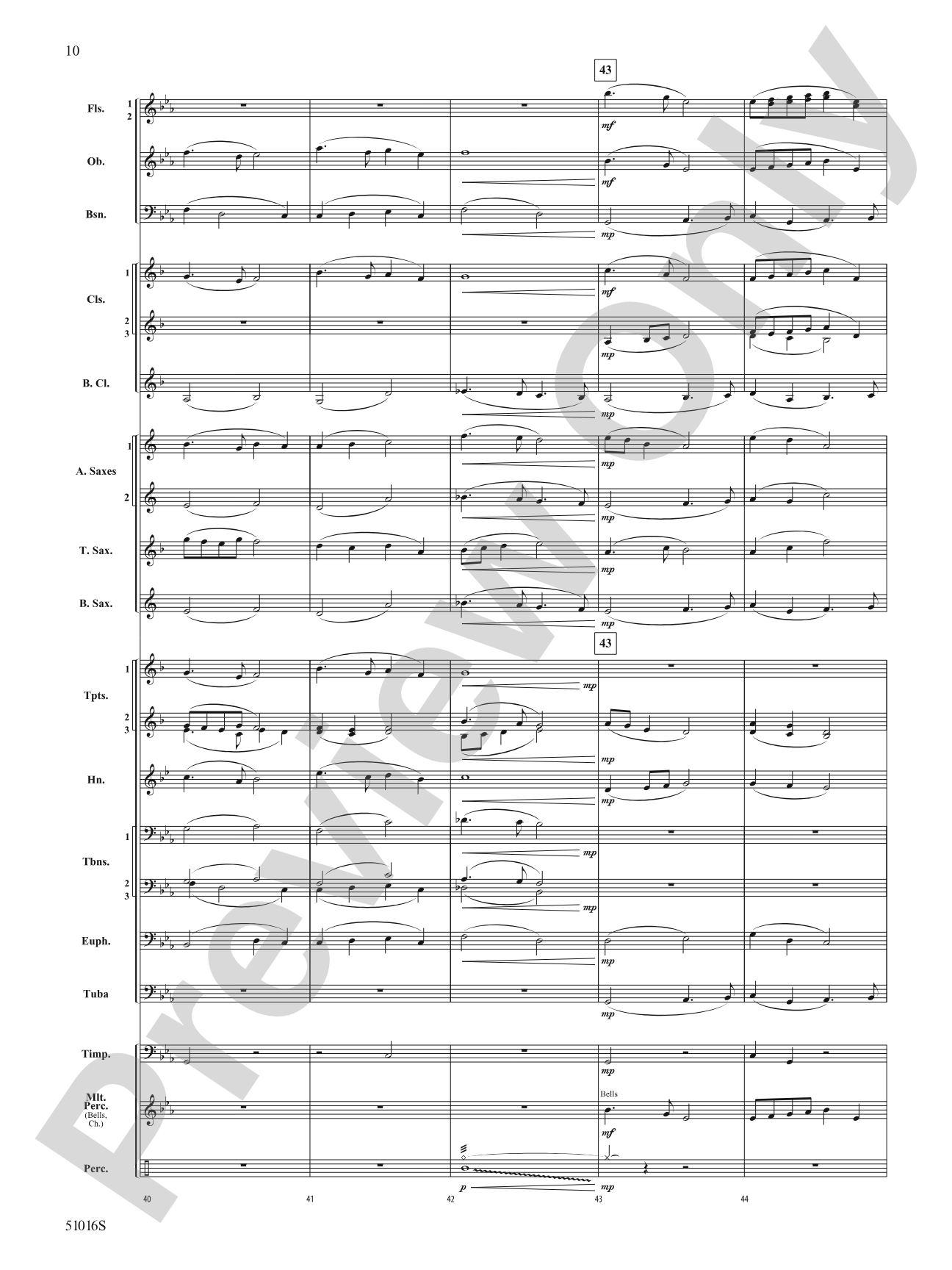 Eulogy for the Fallen: Concert Band Conductor Score & Parts