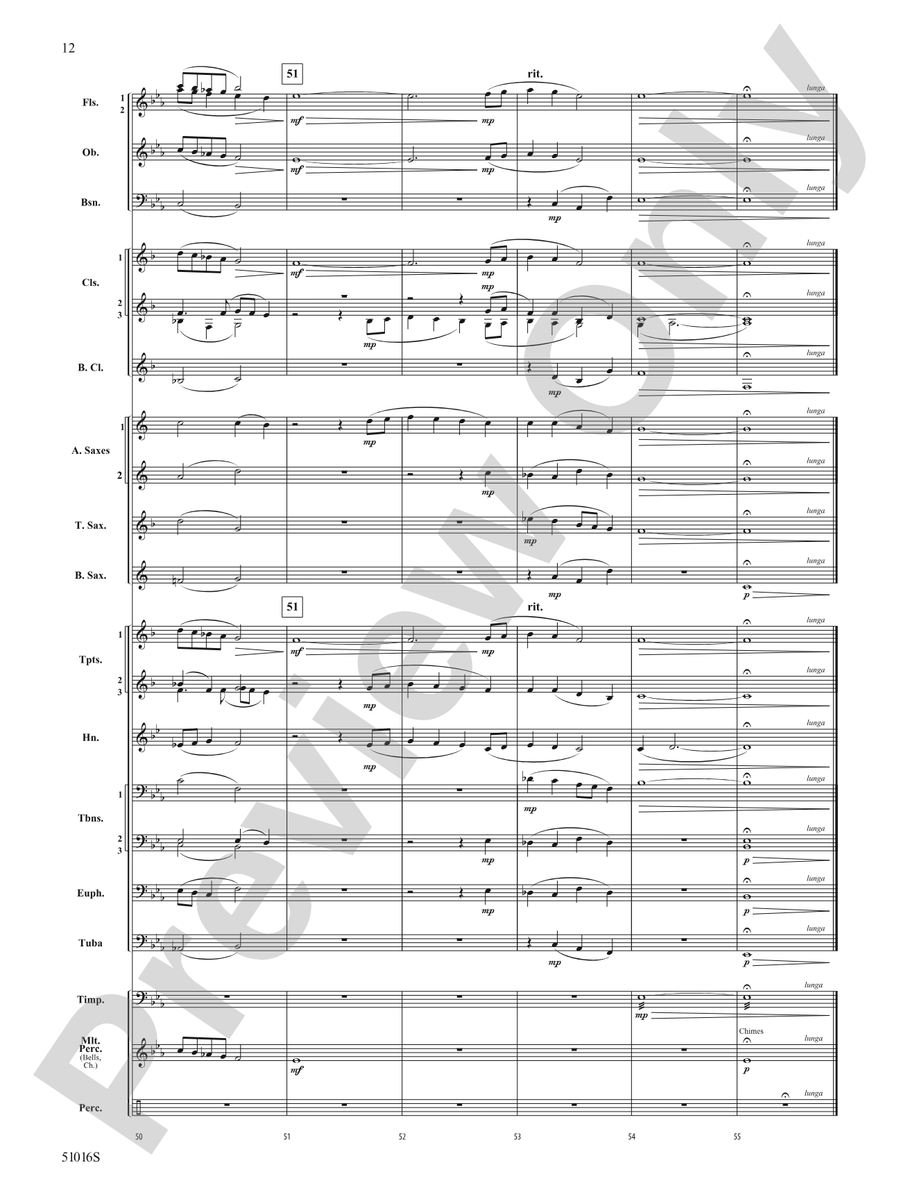 Eulogy for the Fallen: Concert Band Conductor Score & Parts