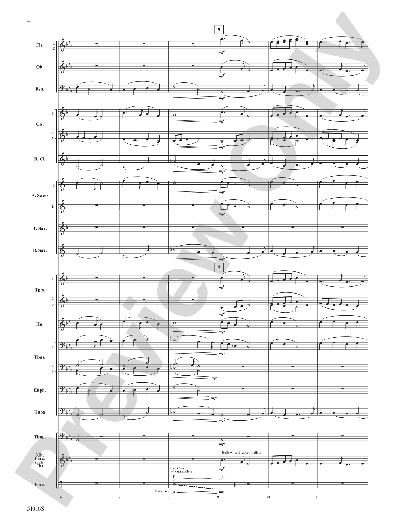 Eulogy for the Fallen: Concert Band Conductor Score & Parts